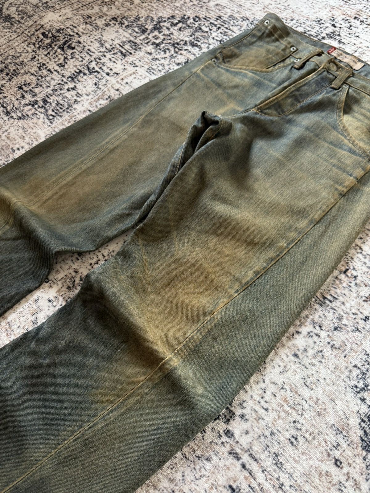 Levi's Vintage Clothing Vintage LEVIS Mud Wash Twisted Leg Engineered Jeans Regular Size US 30 / EU 46 - 8 Thumbnail