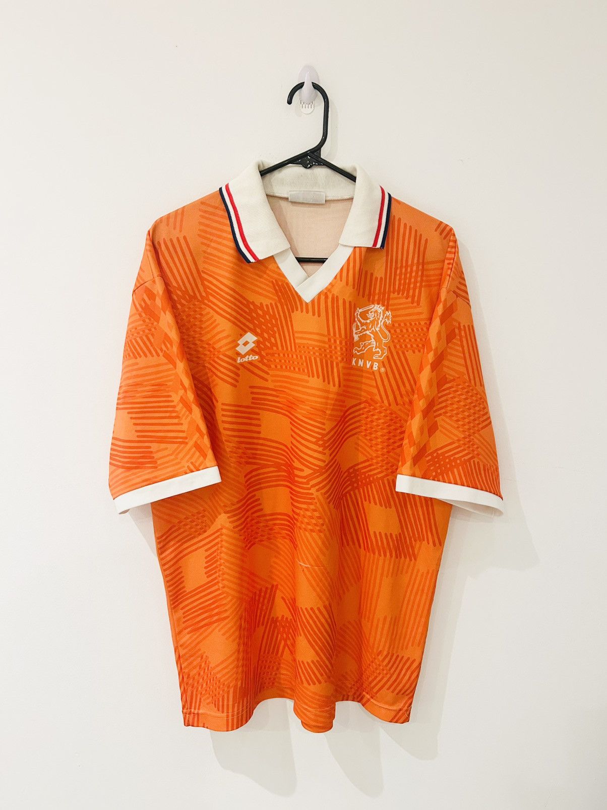 Lotto Sport × Vintage Netherlands 1992 Home jersey Size US XL / EU 56 / 4 - 1 Thumbnail