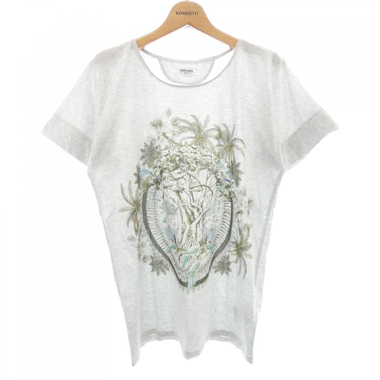Hermes Hermes Hermes TShirt Textile T-Shirts DUTY FREE for USA Size ONE SIZE - 1 Thumbnail