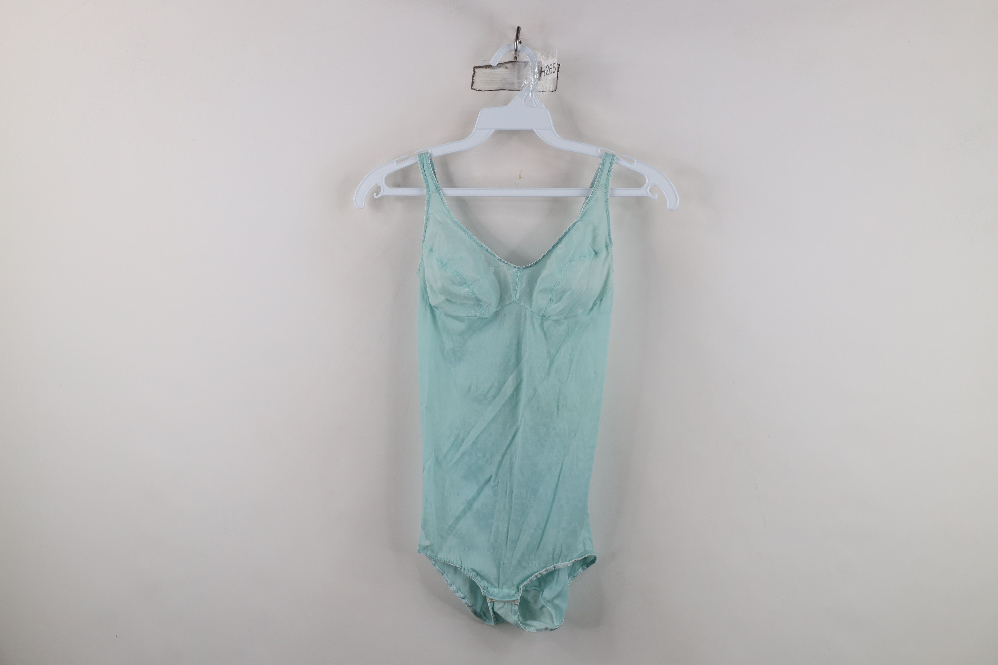 Vintage Vintage 70s Union Made Snap Crotch Body Suit Baby Blue USA Size XXS / US 00 / IT 34 - 1 Thumbnail