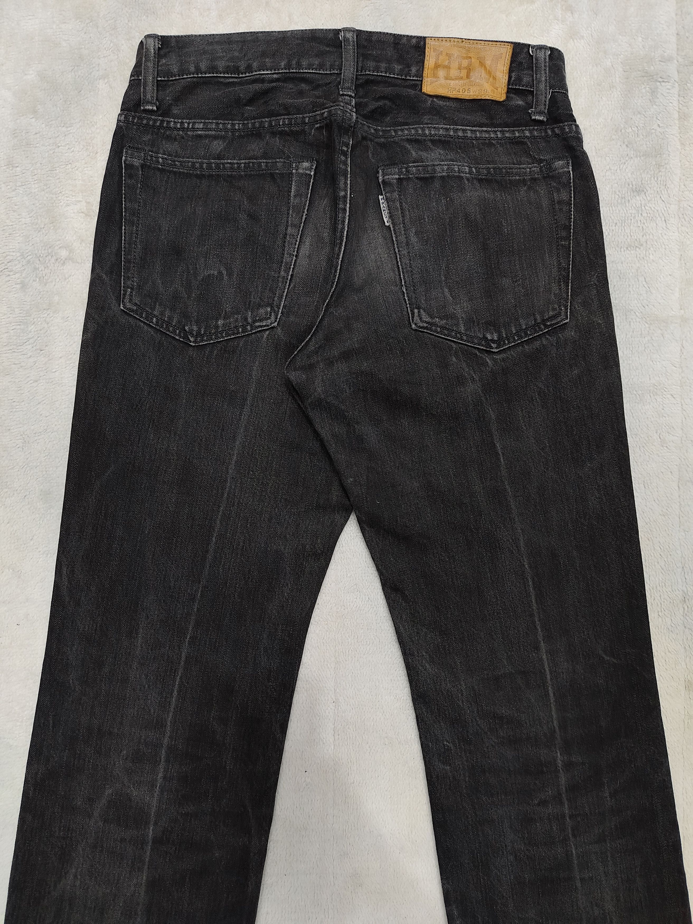 HOLLYWOOD RANCH MARKET HRM 🇯🇵 Natural Faded Wash Americana Straight Jeans Size US 29 - 5 Thumbnail