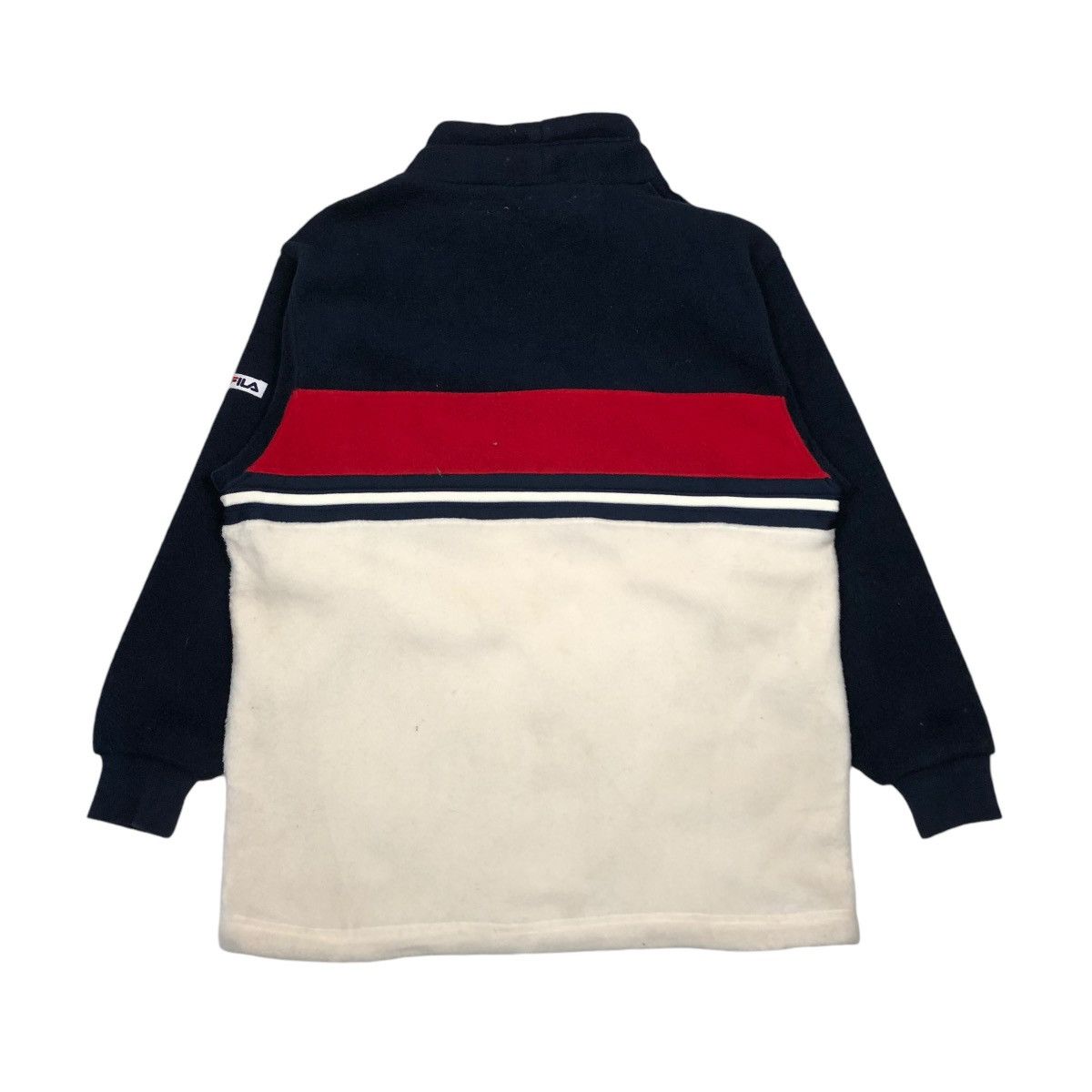 Japanese Brand × Vintage 🔥VINTAGE SWEATSHIRT PULL OVER FILA SPORTS BIG LOGO Size US S / EU 44-46 / 1 - 2 Thumbnail
