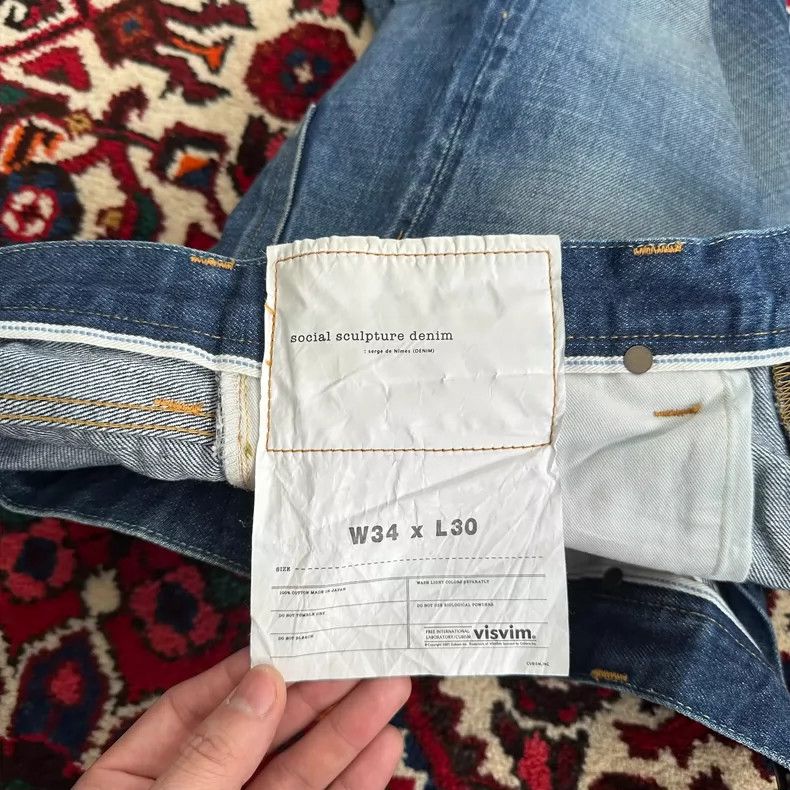 Visvim visvim size W34L30 17aw 11d12 wash jeans 2505-Nextarrow Size US 34 / EU 50 - 6 Thumbnail