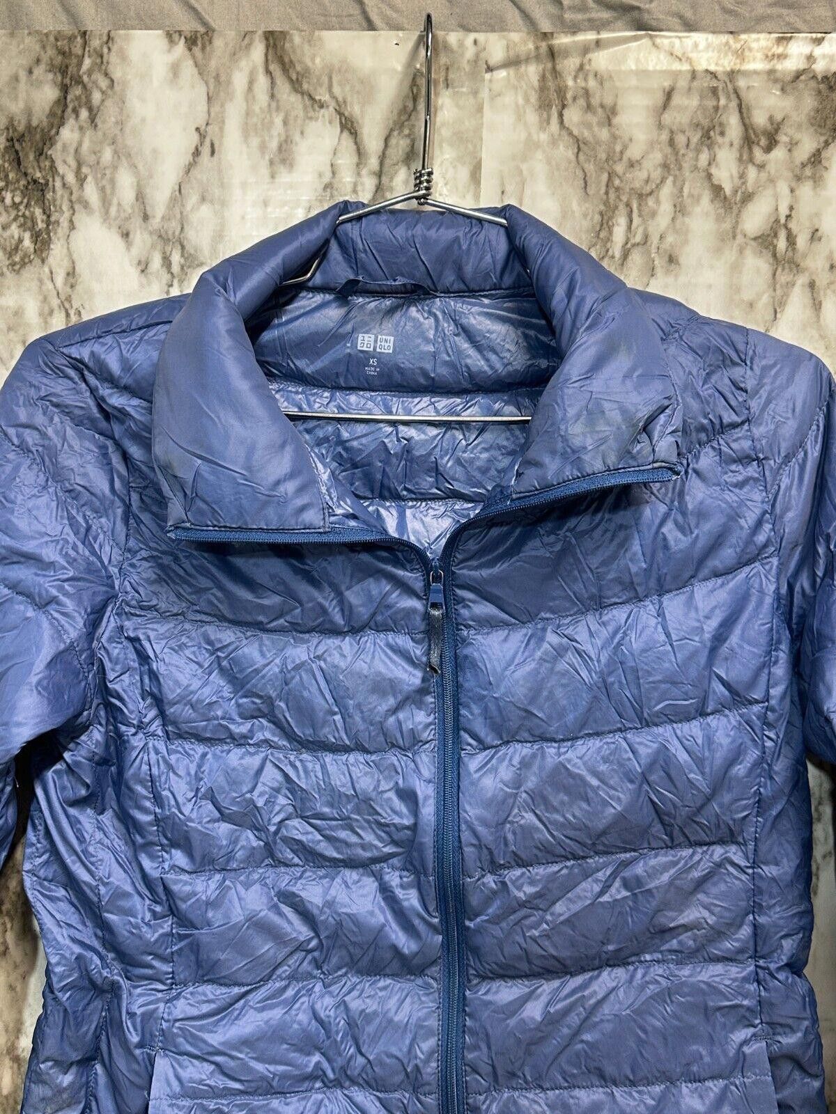 Uniqlo Uniqlo Nylon Down Puffer light Jacket Blue Women size XS Size XS / US 0-2 / IT 36-38 - 3 Thumbnail