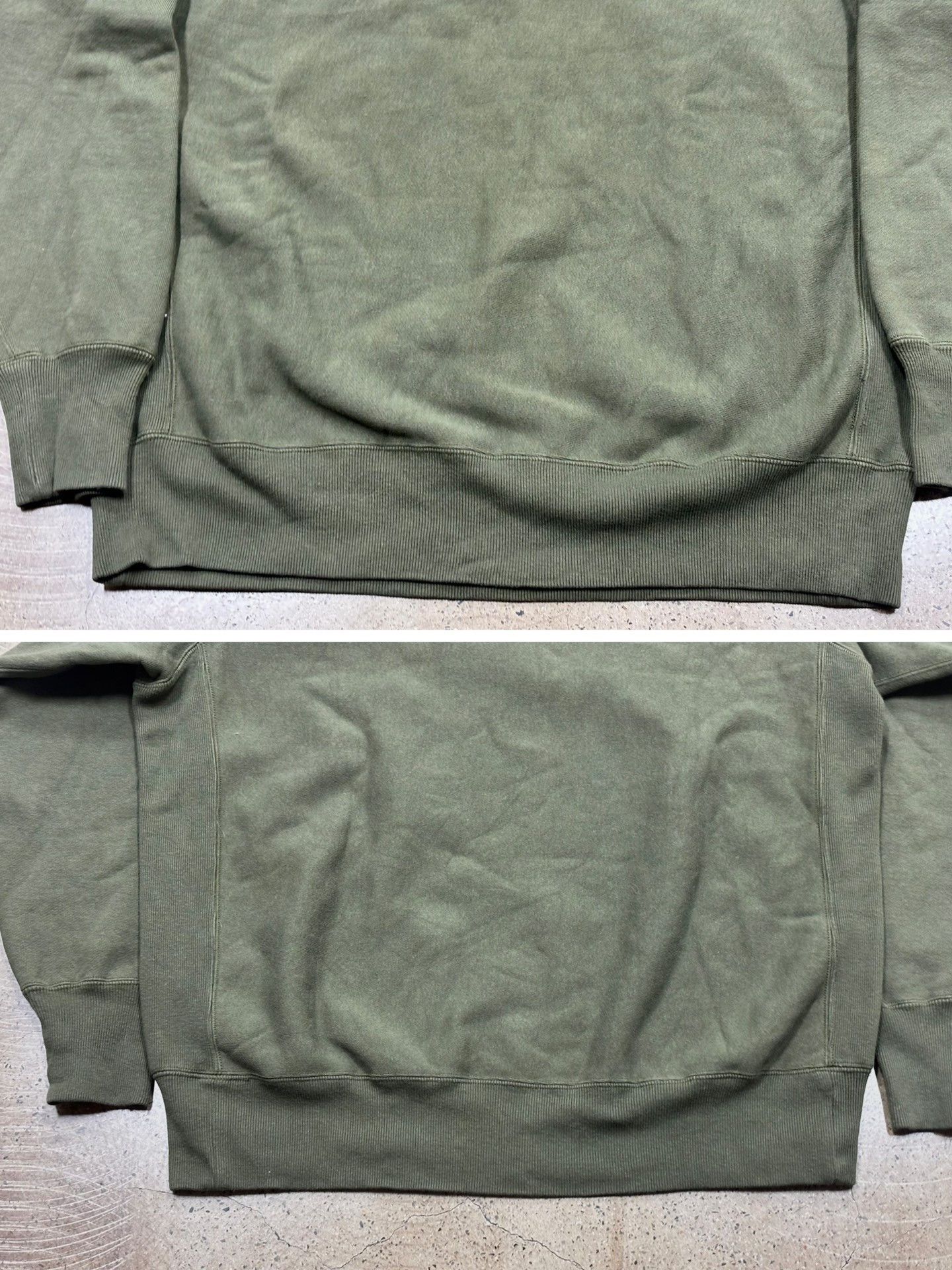 A.PRESSE A.PRESSE 25ss Green Quarter-Zip Pullover Size US M / EU 48-50 / 2 - 4 Thumbnail