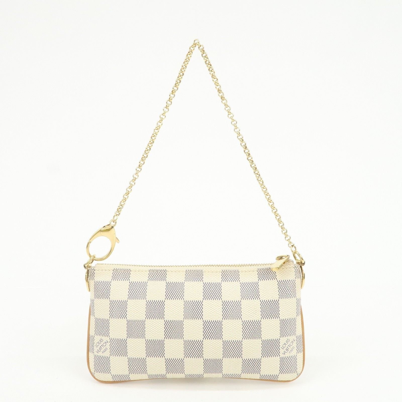Louis Vuitton Louis Vuitton Damier Azur Pochette Milla MM Size ONE SIZE - 2 Thumbnail
