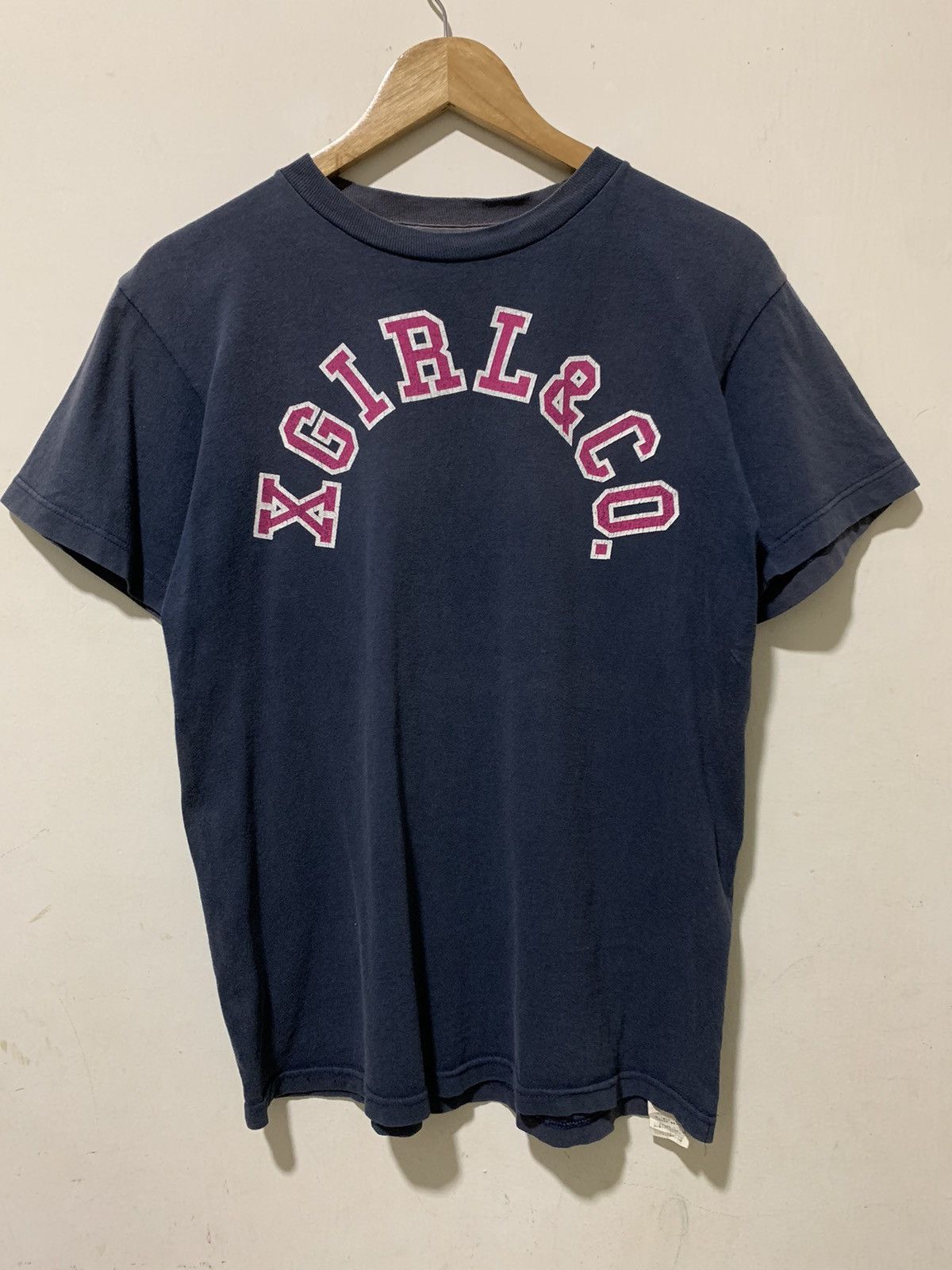 Japanese Brand Vintage X-Girl Spell Out Simple Logo Faded Size US M / EU 48-50 / 2 - 1 Thumbnail