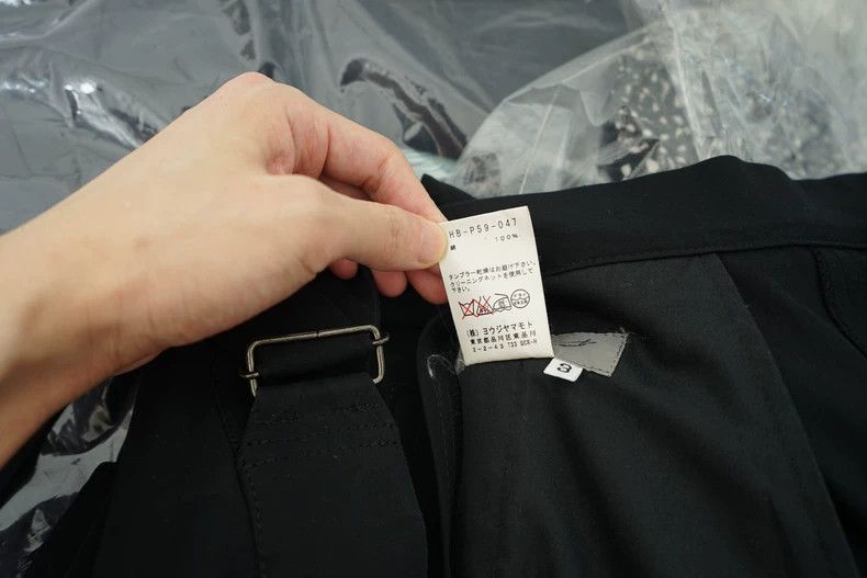 Yohji Yamamoto Yohji Yamamoto size 3 Straight-leg loose wide-leg pants Size US 30 / EU 46 - 8 Thumbnail