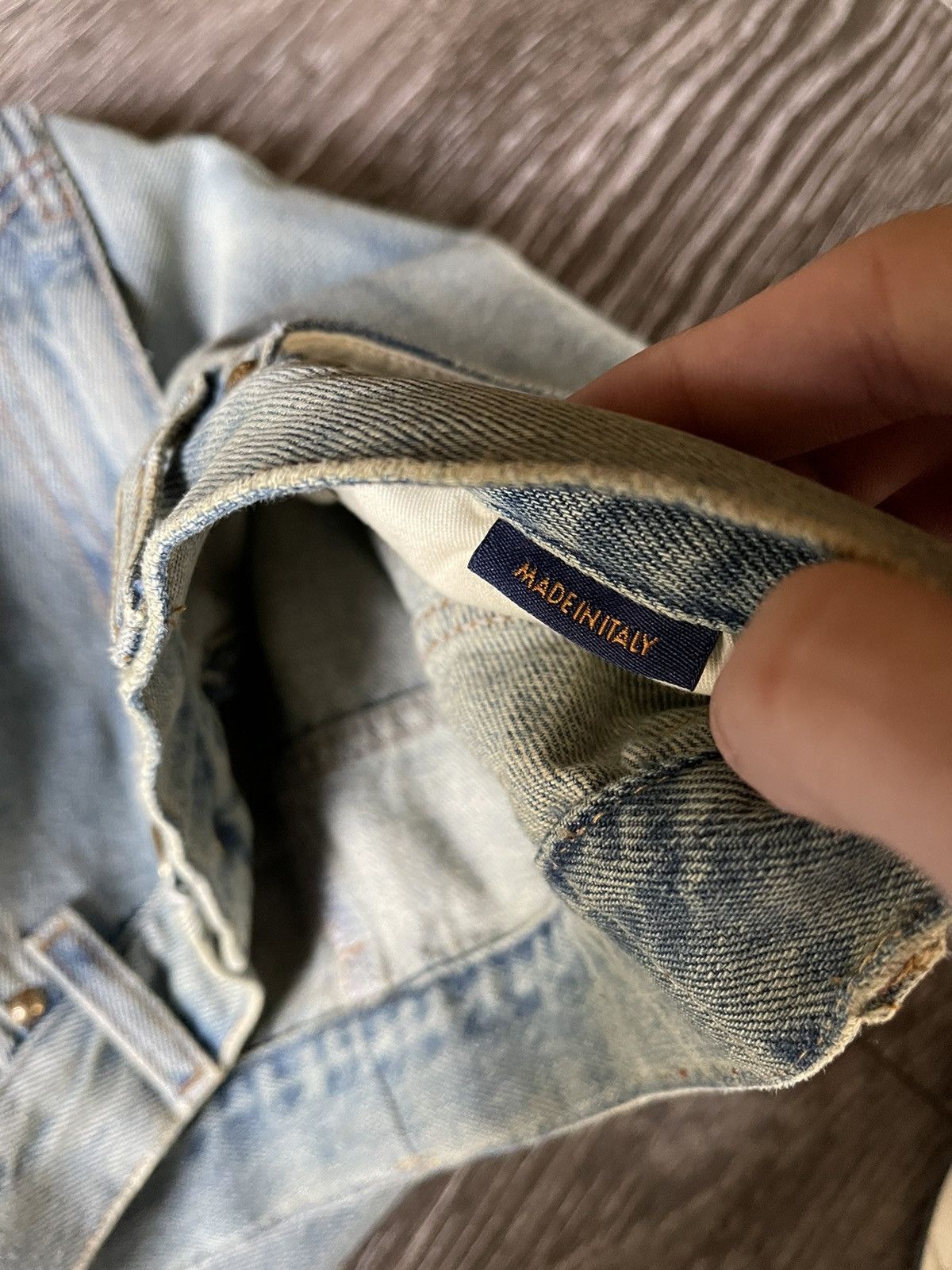 Louis Vuitton Louis Vuitton Tourist vs Purist Denim Jeans Size US 30 / EU 46 - 9 Thumbnail