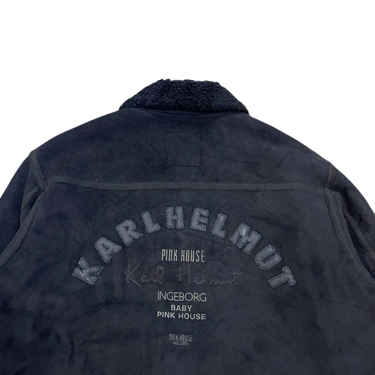 Karl Helmut Vintage Karl Helmut Pink House Suede Jacket B3 Size US L / EU 52-54 / 3 - 2 Thumbnail