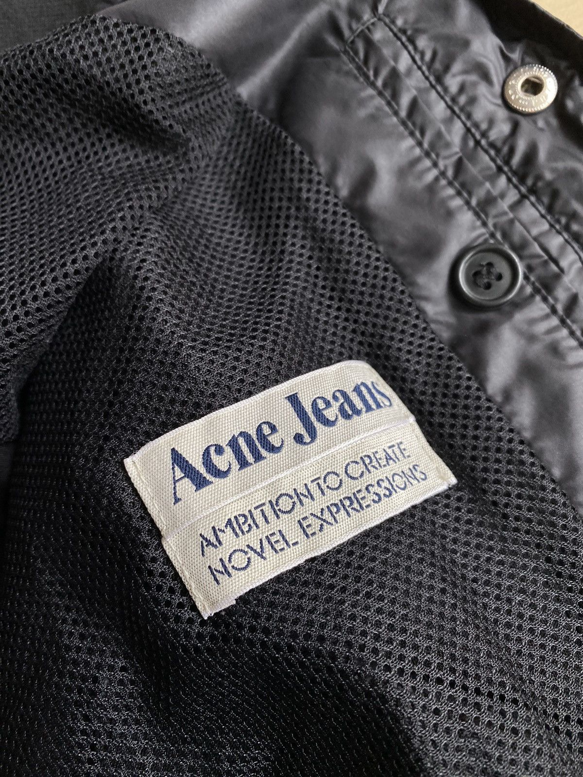 Acne Studios Acne Jeans Modest S/S 08 Nylon Bomber jacket Size US S / EU 44-46 / 1 - 4 Thumbnail