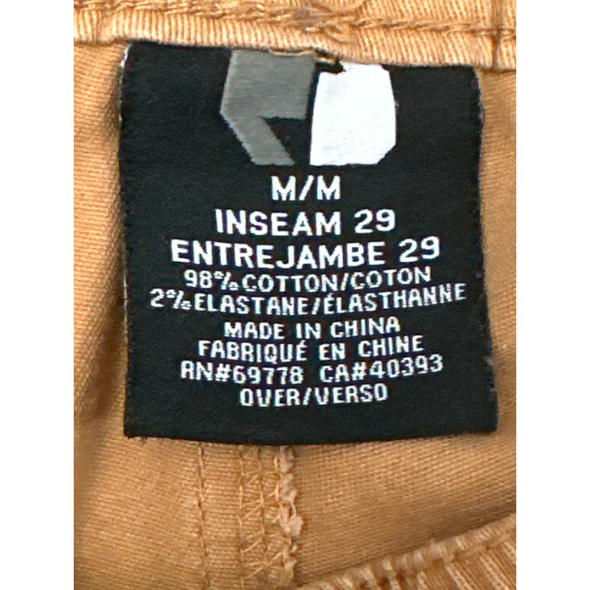 CSG CCC Moto Cargo Jogger Pants Drawstring Waist Khaki Color CSG Size US 27 - 4 Thumbnail