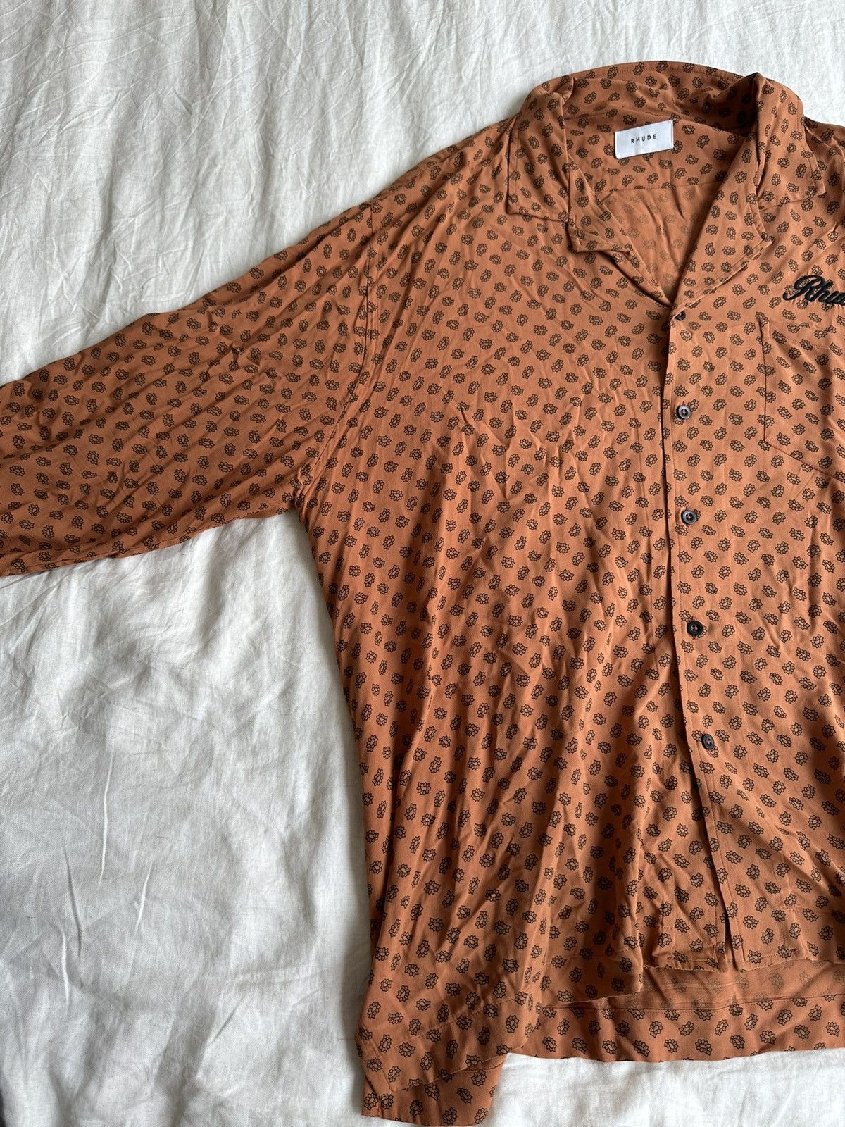 Rhude Rhude Western Button Down Shirt Size US XL / EU 56 / 4 - 5 Thumbnail