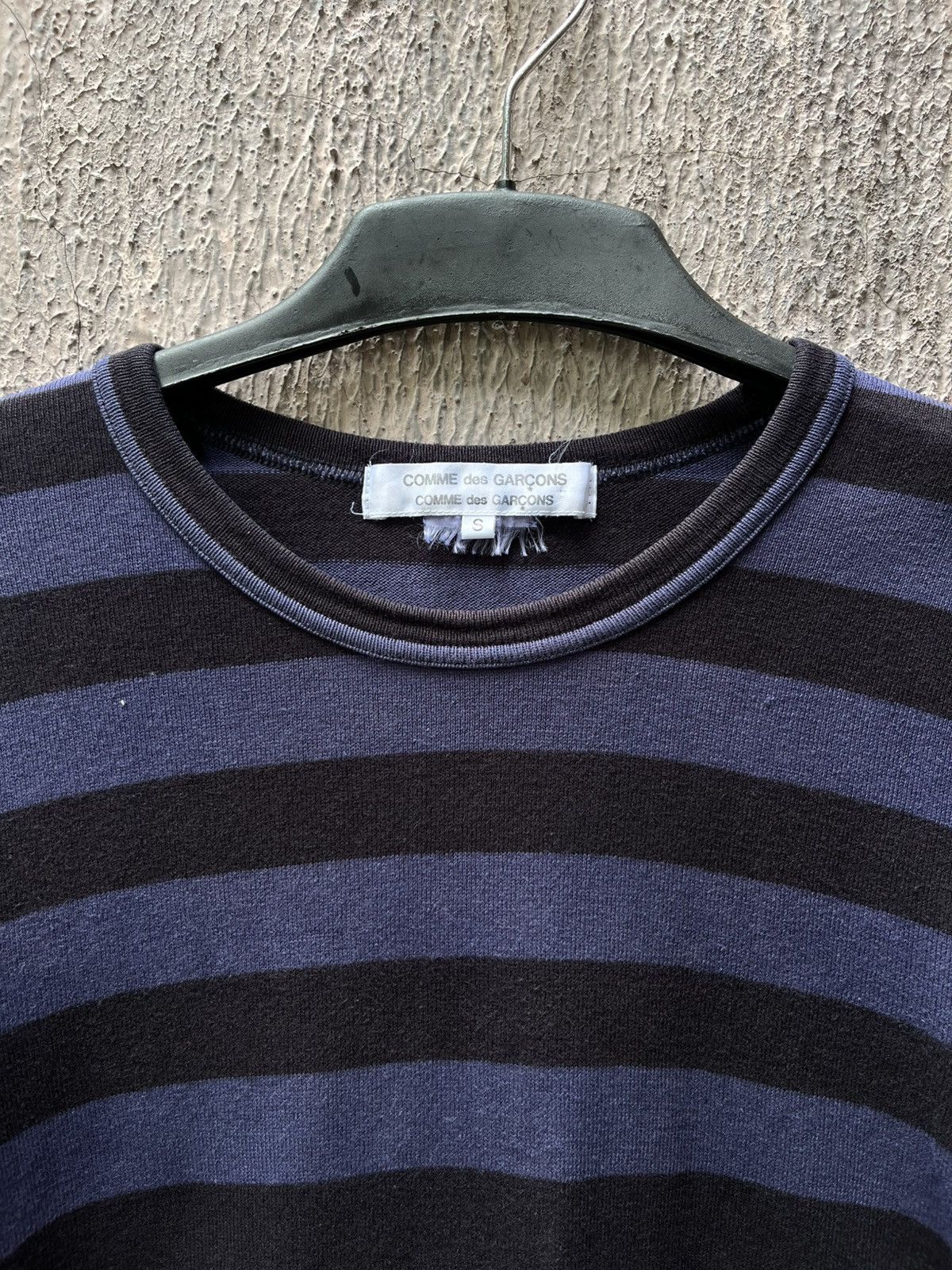 Comme des Garcons Comme des Garcons Stripe Raw Cut Size US S / EU 44-46 / 1 - 5 Thumbnail