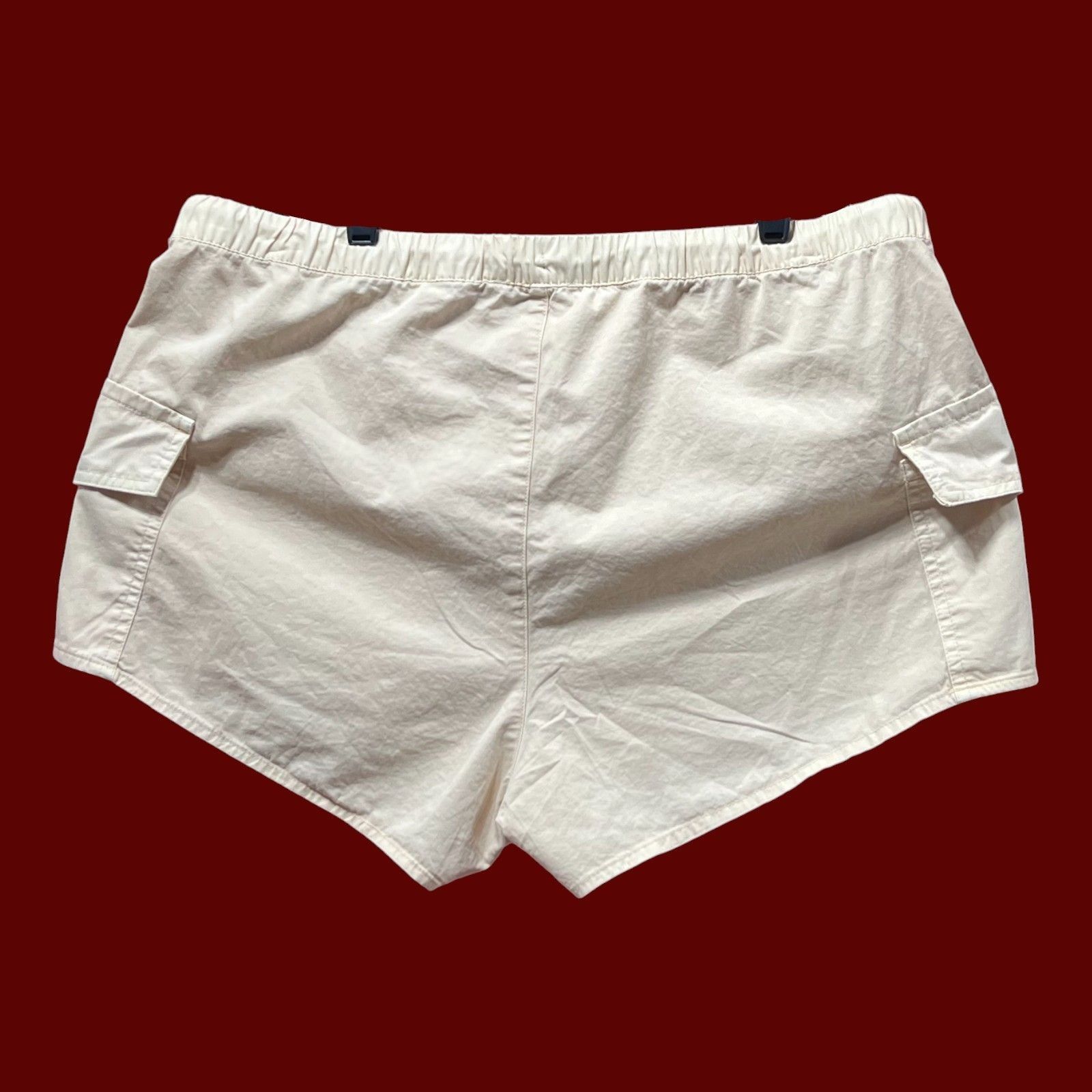 Arizona Jean Co. Arizona - Women's Low Rise Pull-On Short Juniors - Beige - L Size 37" - 2 Thumbnail
