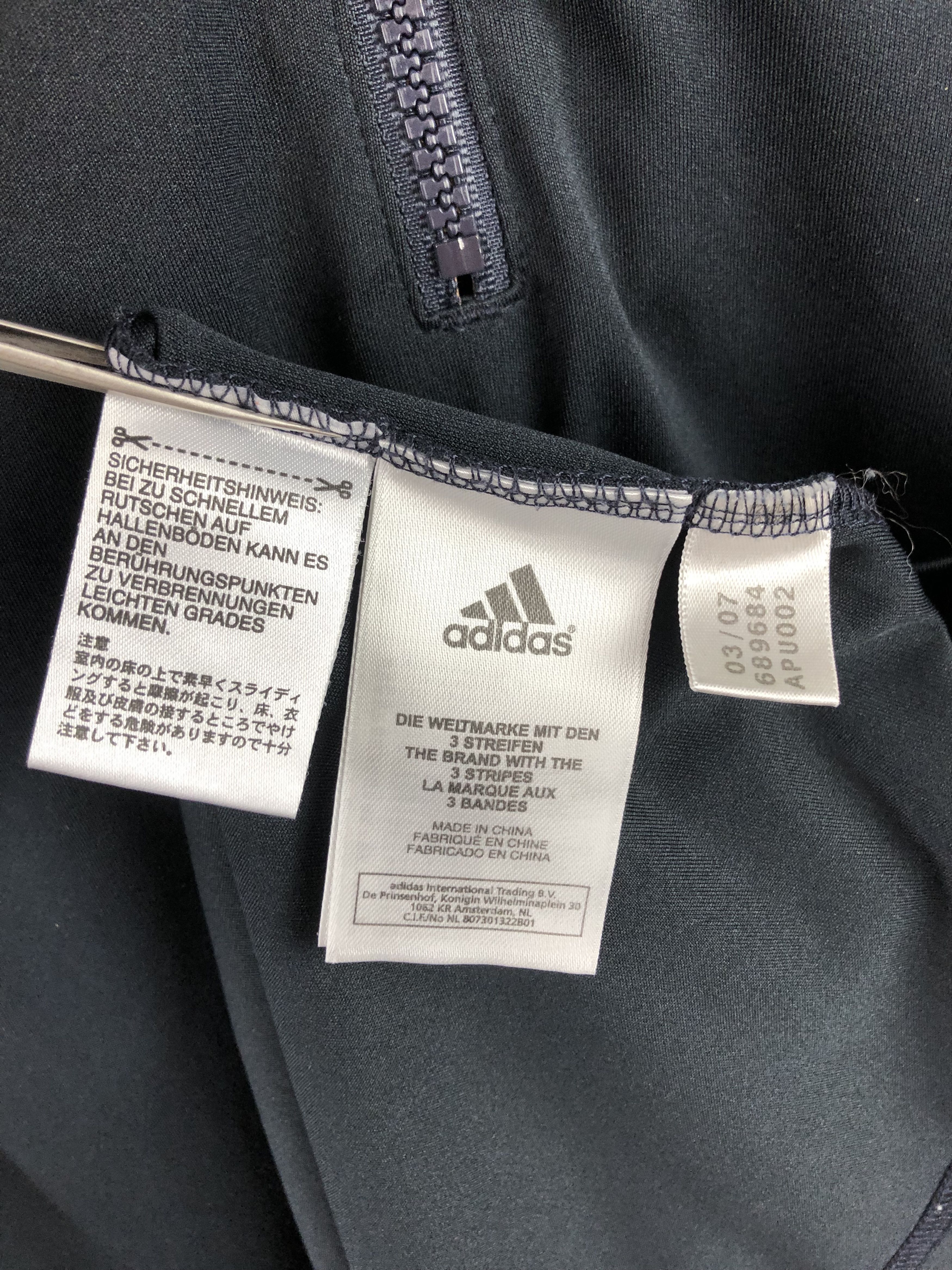 Adidas Vintage FC Chelsea Soccer Jacket Football Track Top Zip Rare Size US M / EU 48-50 / 2 - 11 Thumbnail