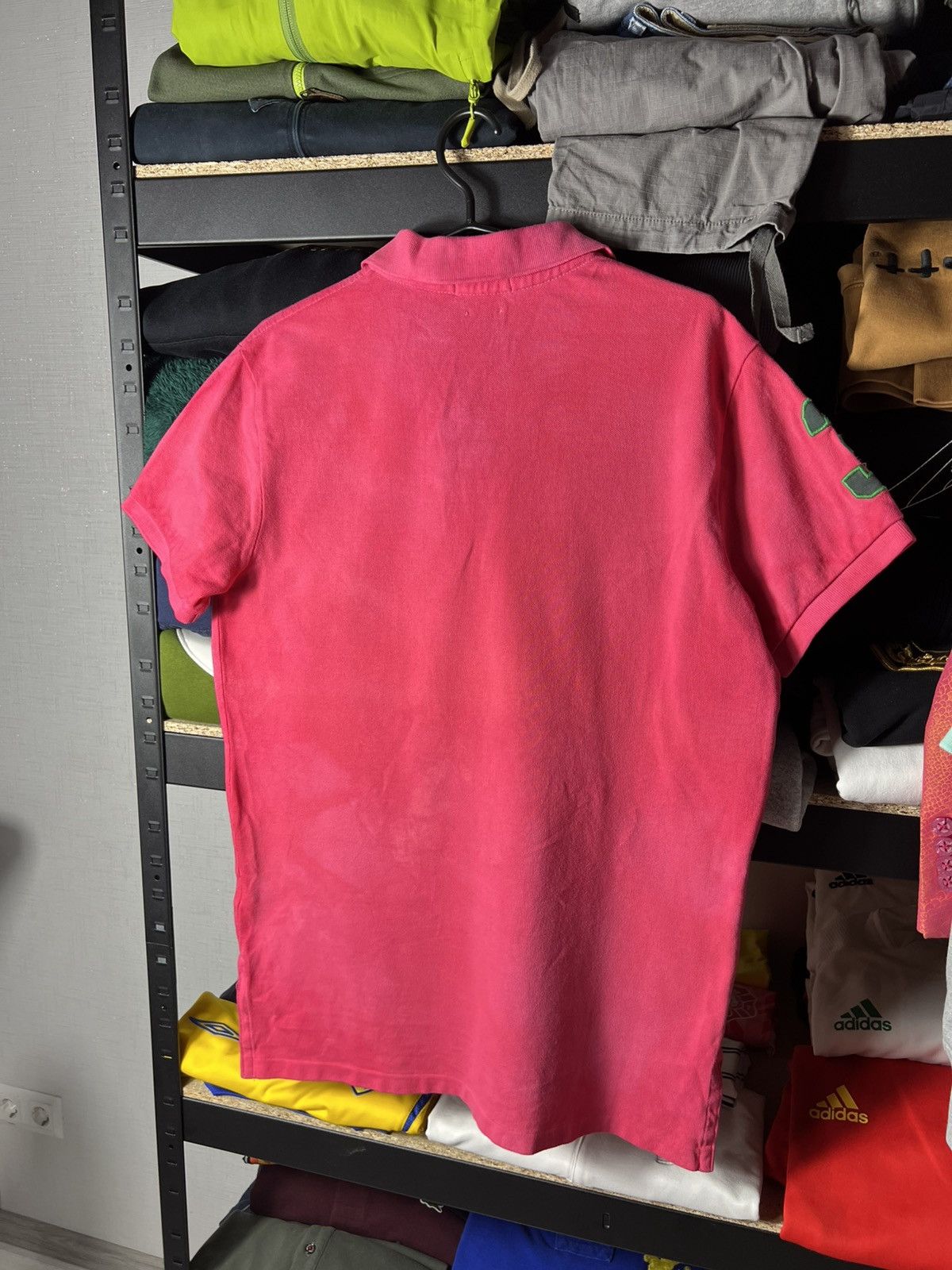 Polo Ralph Lauren Ralph Lauren Pink Polo Shirt M – Distressed / Faded Look Size US M / EU 48-50 / 2 - 12 Thumbnail