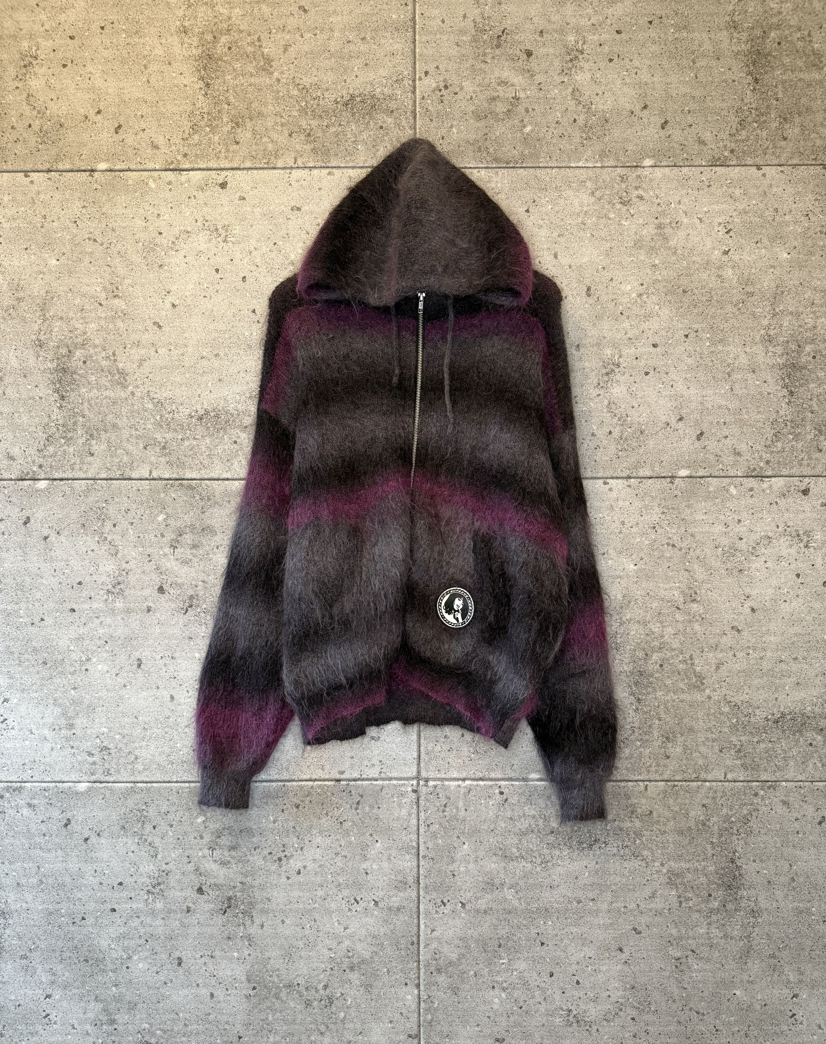 Buy Supreme x HYSTERIC GLAMOUR Mohair Zip Up Hooded