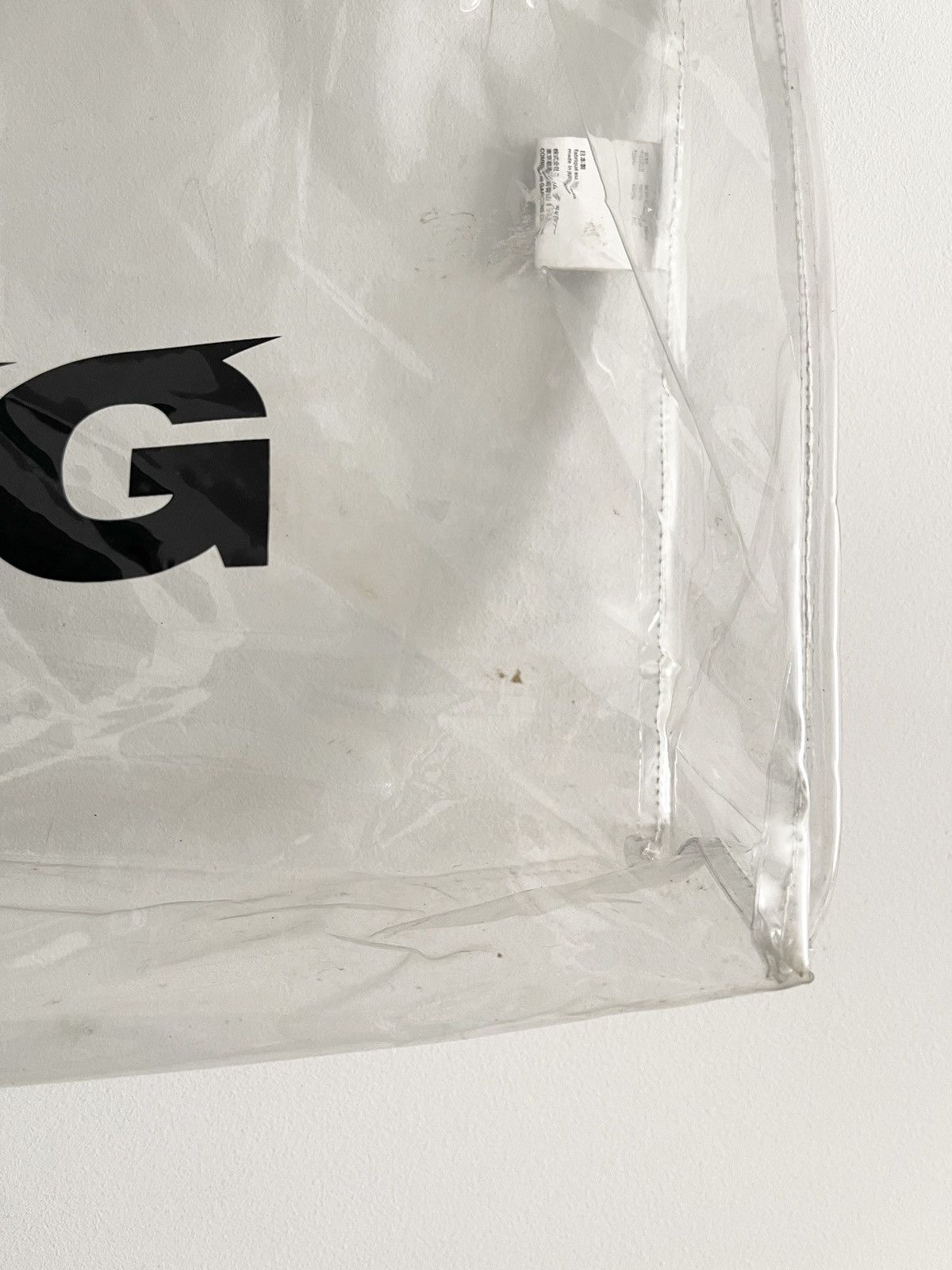 CDG by Comme des Garcons STEAL! 2010s Comme Des Garçons CDG Clear Tote Bag Size ONE SIZE - 4 Thumbnail