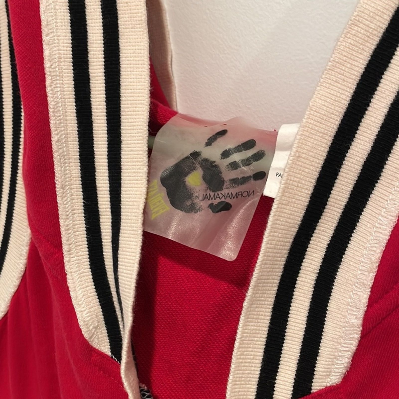 Norma Kamali Norma Kamala x Everlast red striped sleeveless zip dress S Size S / US 4 / IT 40 - 5 Thumbnail