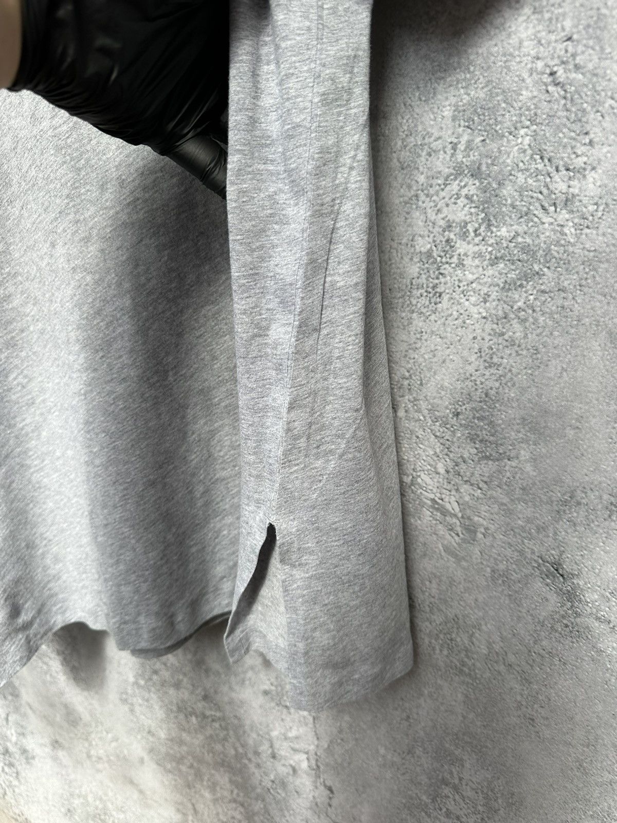 Alexander Wang Cotton T-Shirt Crew Neck Gray Tee