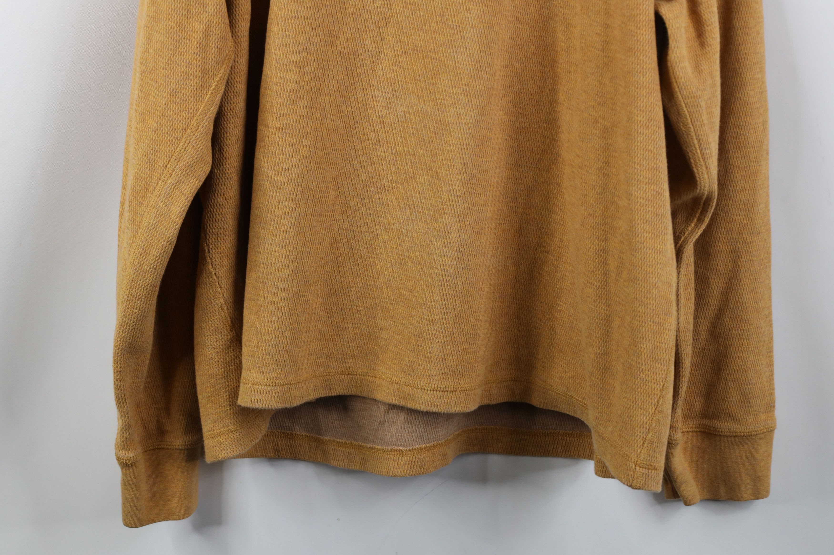 L.L. Bean Vintage LL Bean Waffle Knit Long Sleeve Henley T-Shirt Size US XL / EU 56 / 4 - 11 Thumbnail