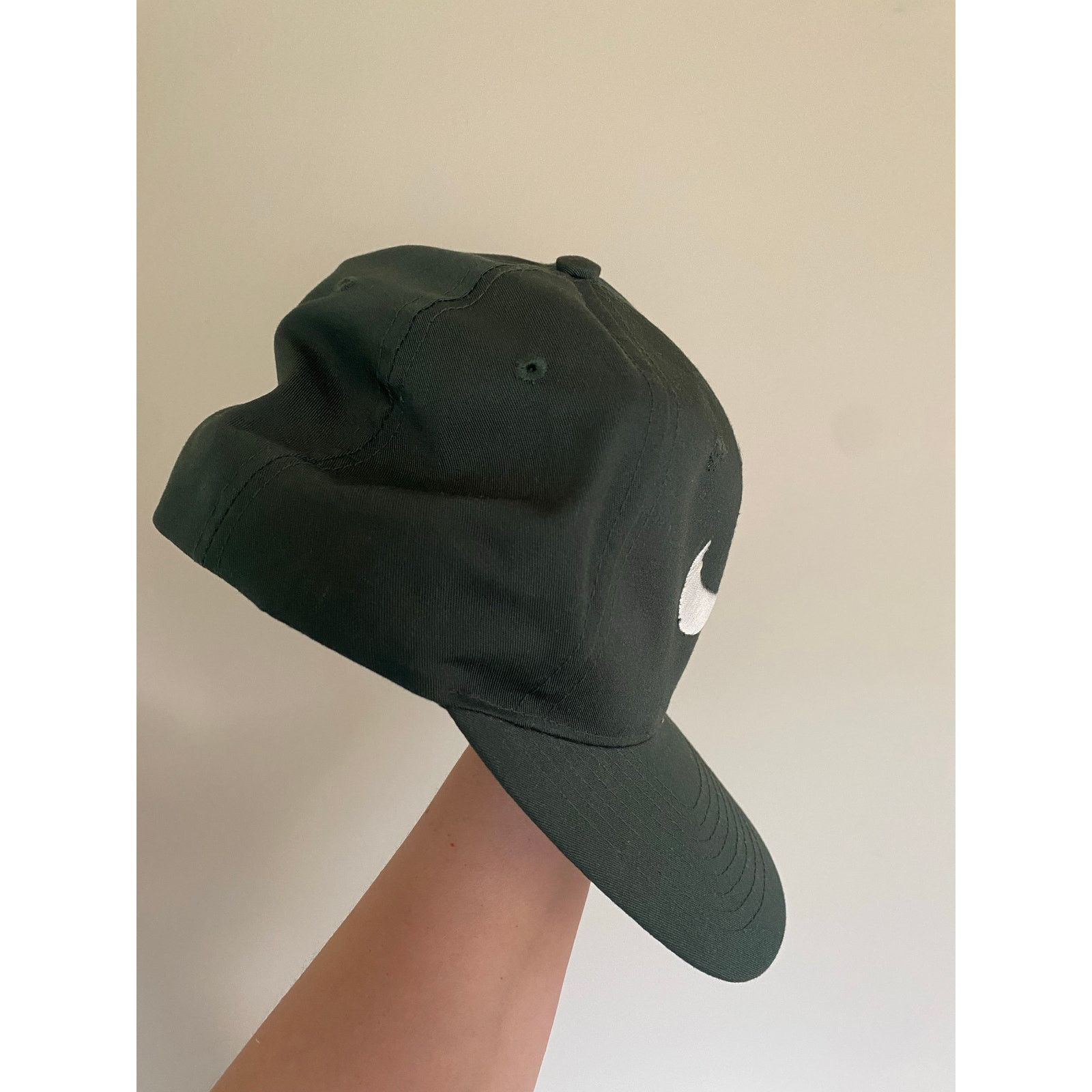 Nike × Vintage Vintage Nike Golf Hat Cap Snapback Green Big Swoosh Size ONE SIZE - 3 Thumbnail