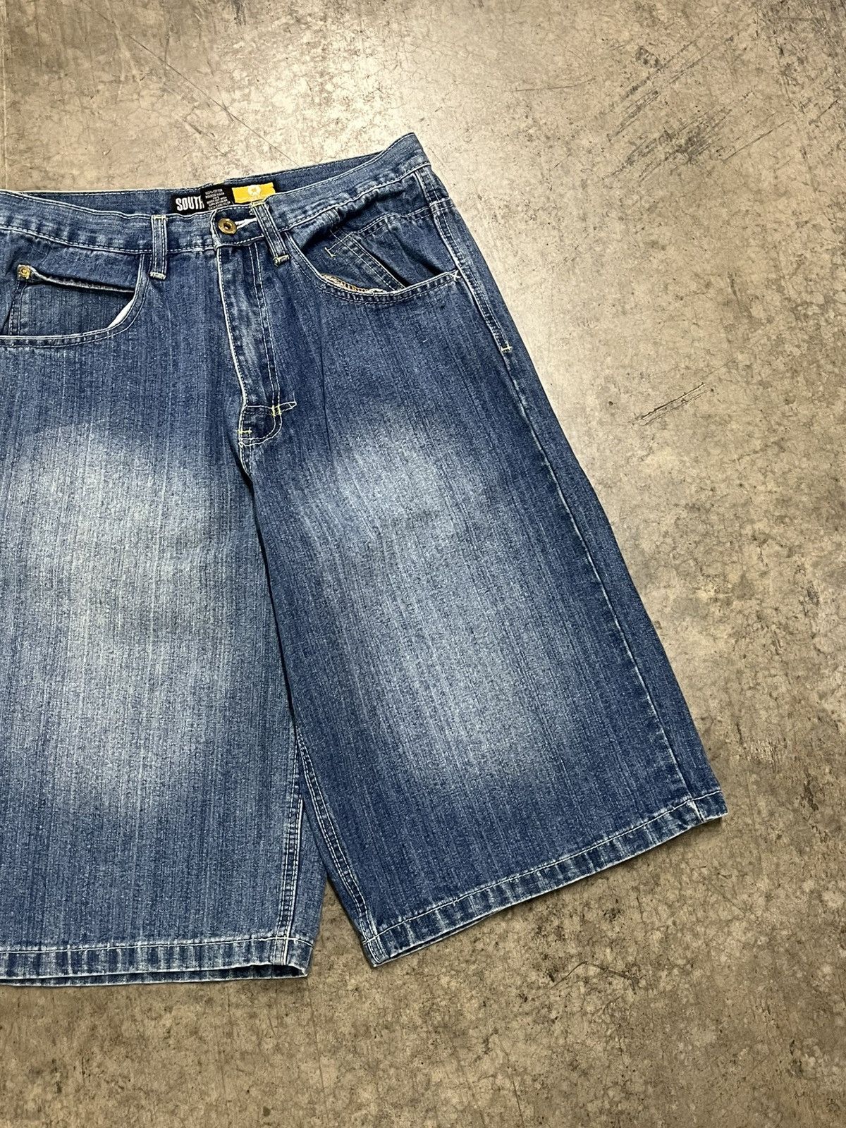 Southpole × Vintage Southpole baggy fit jorts skater streetwear hype rare y2k Size US 30 / EU 46 - 8 Thumbnail