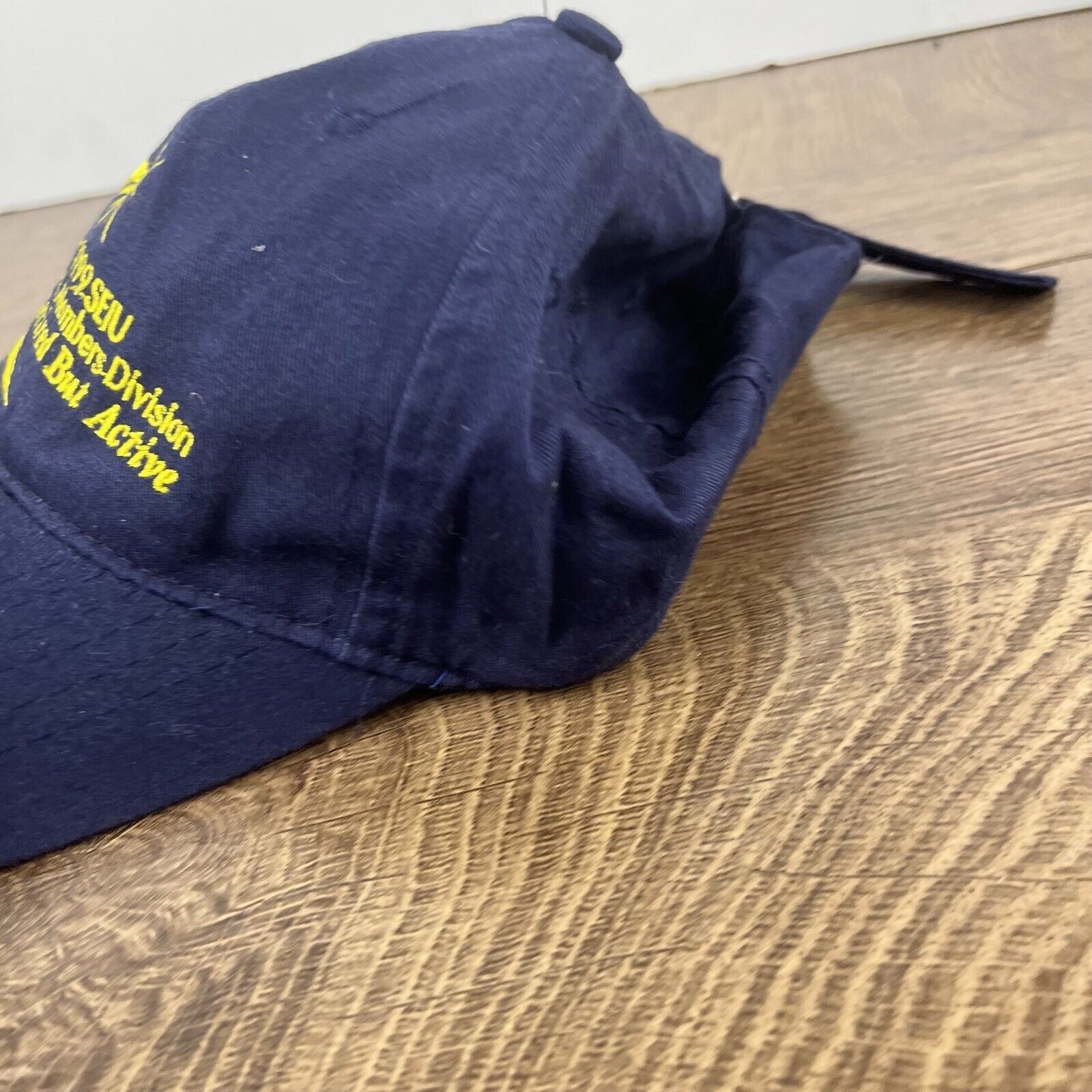 Other 1199 SEIU Hat Retired Active Adjustable Hat Blue Adjustable Size ONE SIZE - 7 Thumbnail
