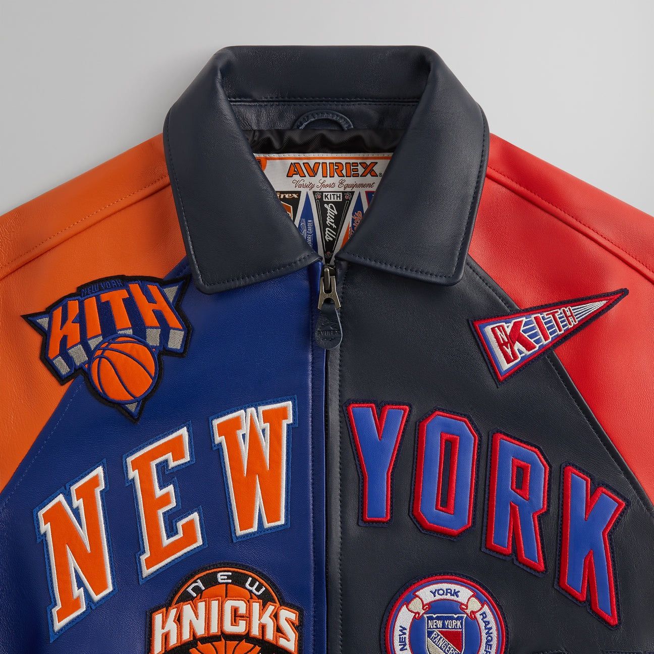 Avirex × Kith Kith & AVIREX for Madison Square Garden Sports Icon Jacket Size US L / EU 52-54 / 3 - 4 Thumbnail