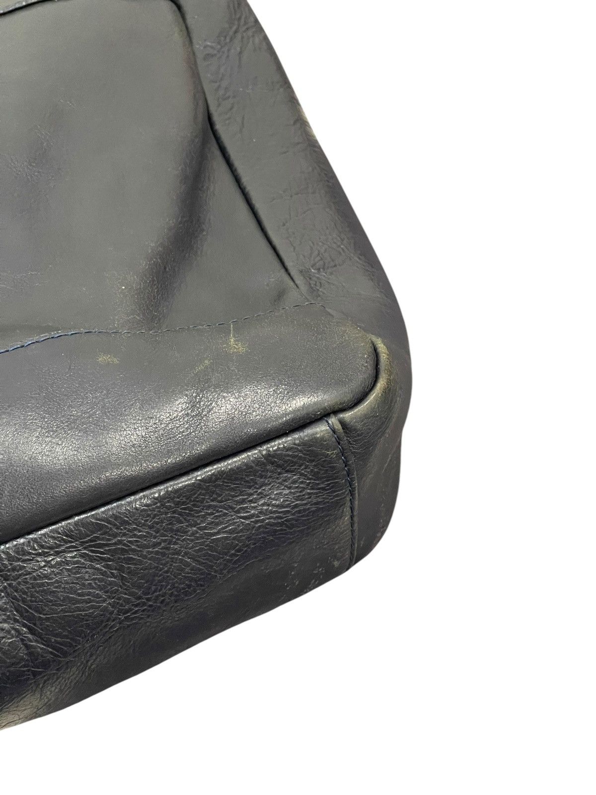 Genuine Leather Full Leather Complete Works Tote Brief Bag 1🟩7 Size ONE SIZE - 7 Thumbnail