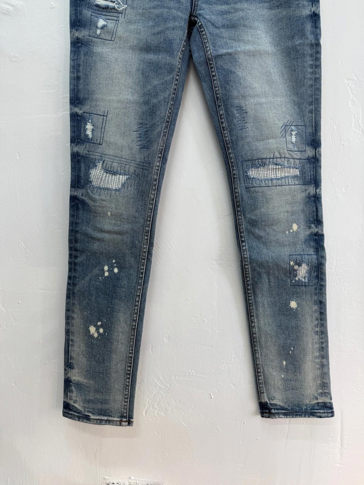 Ksubi new Ksubi mens denim jeans van winkle blue north trashed 32 Size US 32 / EU 48 - 3 Thumbnail