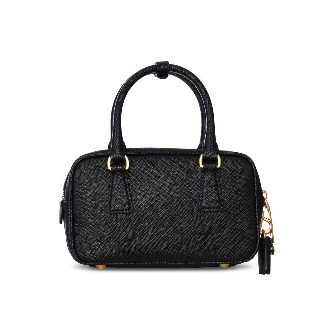 Prada PRADA Galleria Mini Black Top Handle Bag New & Authentic Size ONE SIZE - 3 Thumbnail