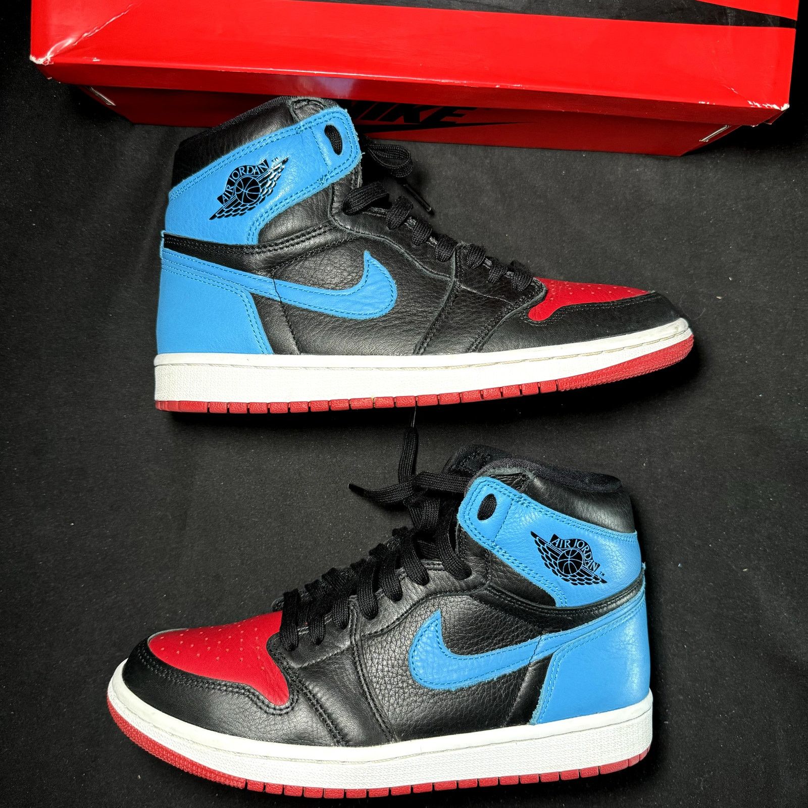 Jordan Brand × Nike \Size 8.5 - Air Jordan 1 High OG NC to Chi 2020 Women's Size US 8.5 / IT 38.5 - 2 Thumbnail