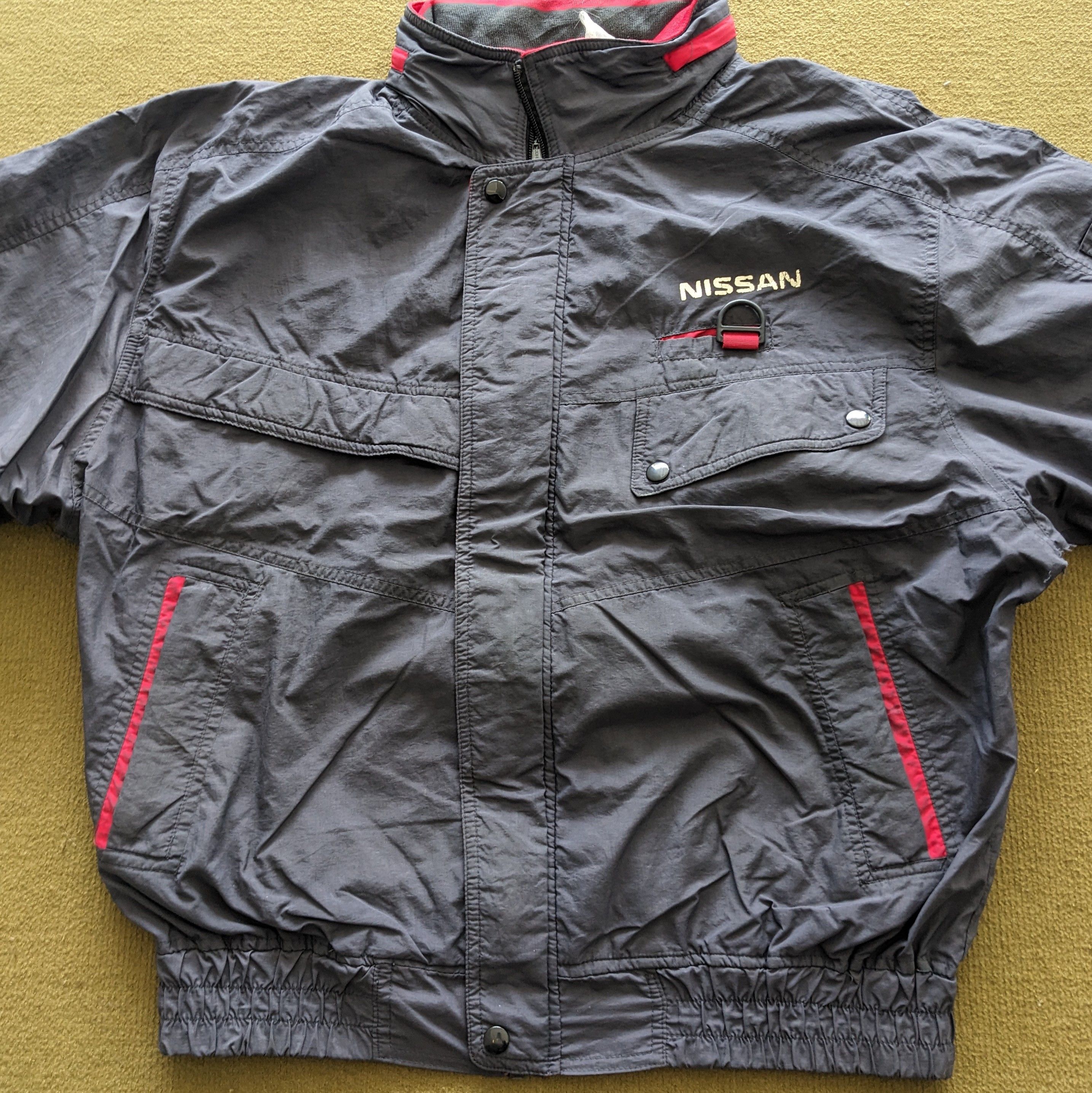 Japanese Brand Vintage NISSAN Motorsports Racing Jacket Size US XL / EU 56 / 4 - 2 Thumbnail