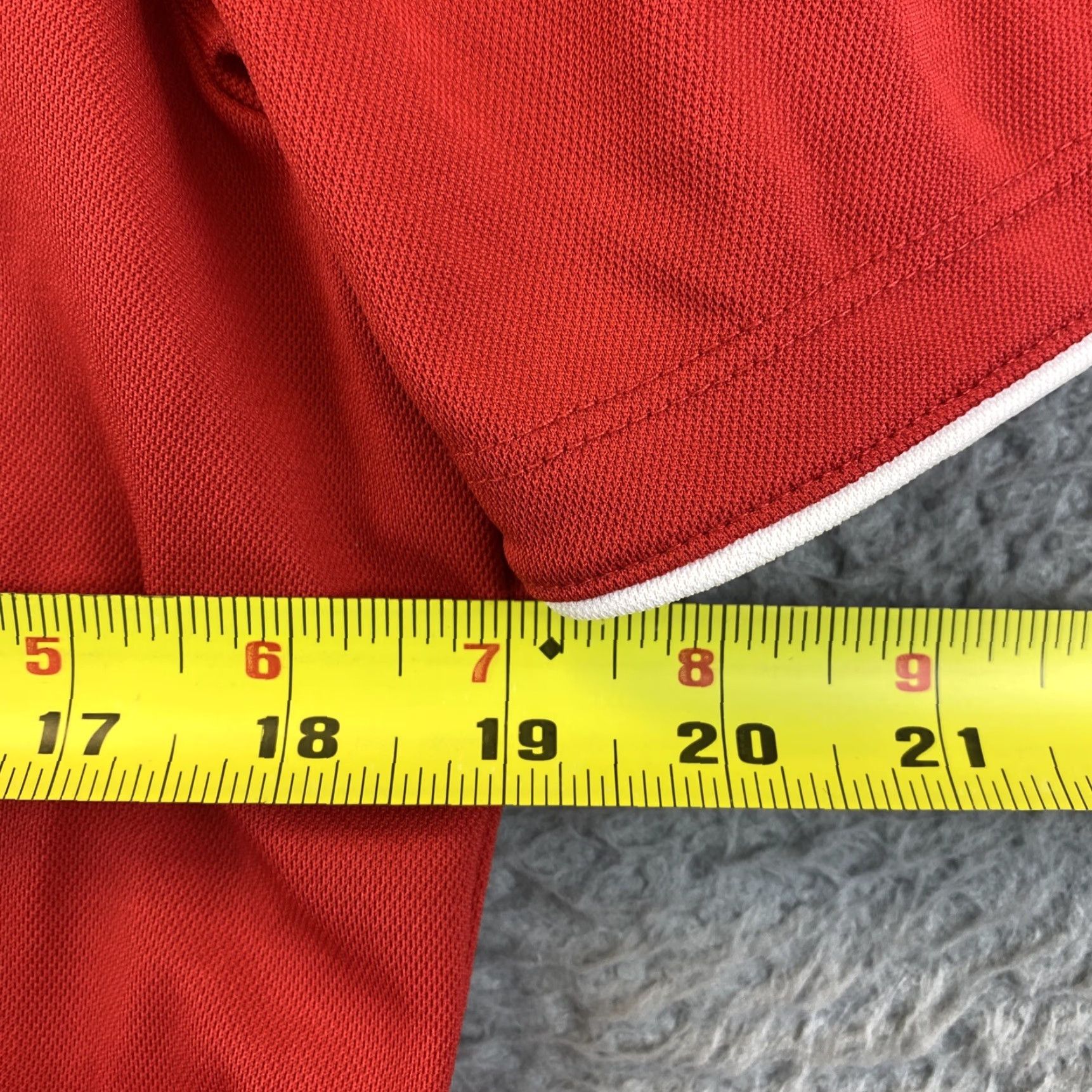 Nike Nike Dri-Fit Polo Shirt Men Golf Short Sleeve Red Size M 100% Polyester Logo Breathable Collared Solid Nike Brand Regular Polo Nike Dri-Fit Size US M / EU 48-50 / 2 - 6 Thumbnail