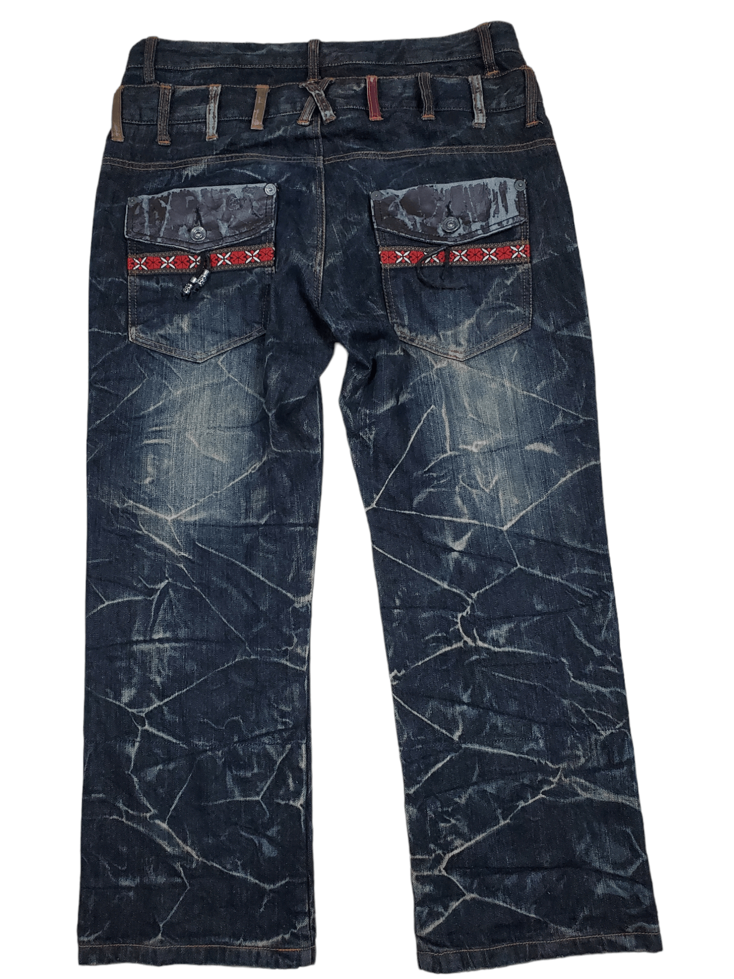 Japanese Brand 🔥Denim Double Waist Flared Japan Brand🔥 Size US 34 / EU 50 - 2 Thumbnail