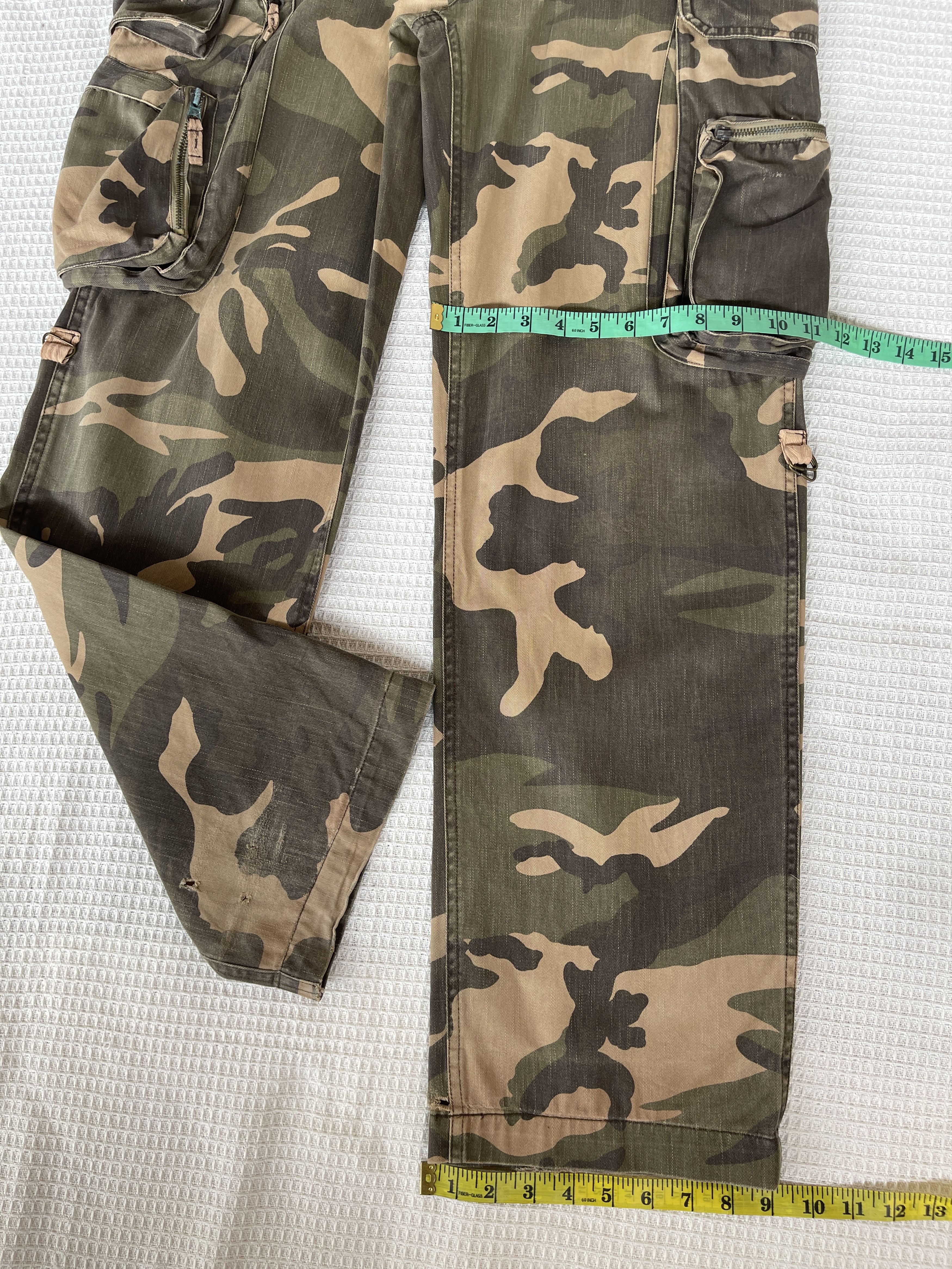 GOA Vintage’90s🔥GOA🔥Camo Bondage Cargo Pants Size US 30 / EU 46 - 12 Thumbnail