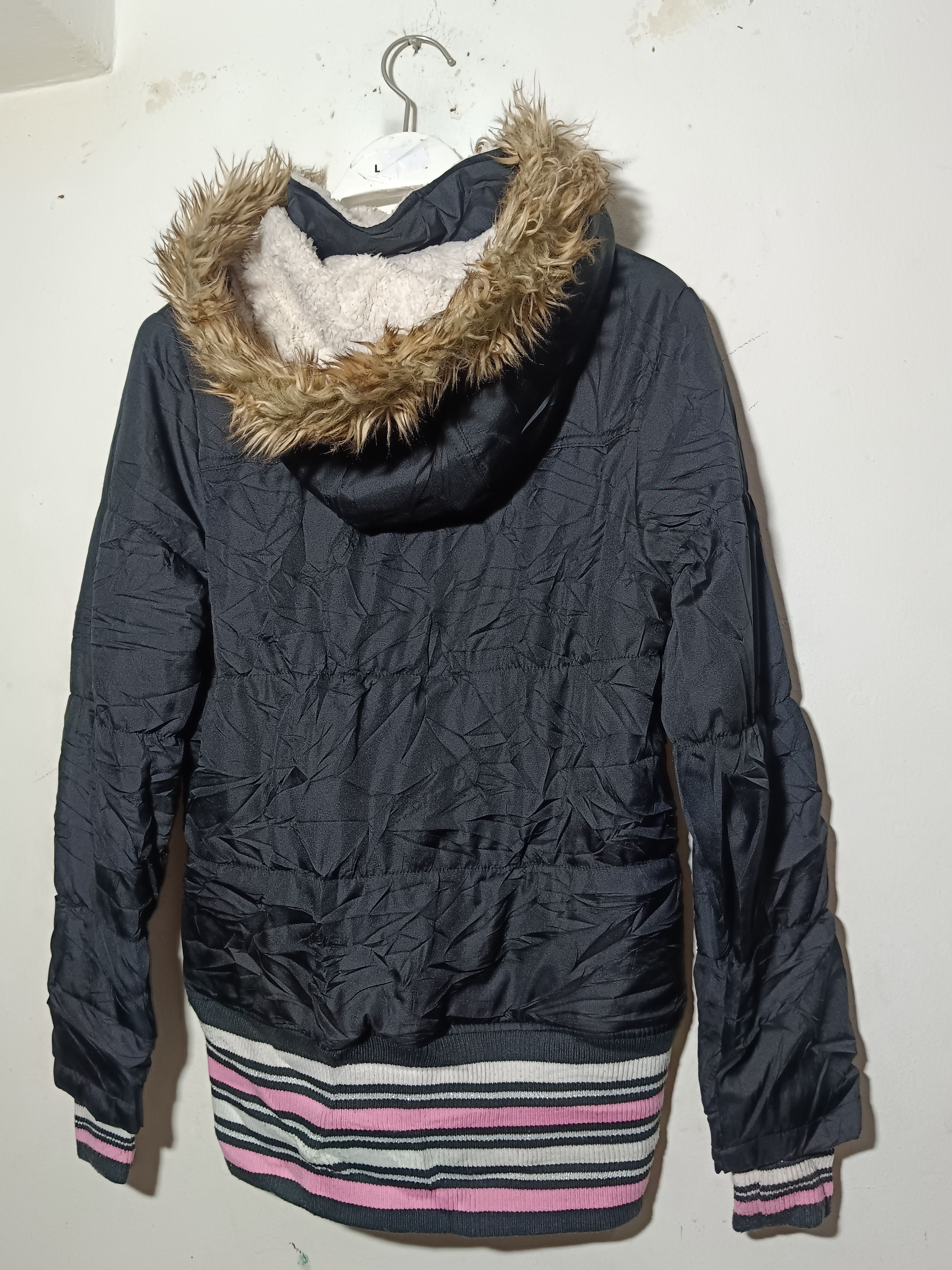 Hysteric Glamour FIORUCCI Y2K PUFFER FAUX FUR HOODIE JACKET Size US M / EU 48-50 / 2 - 5 Thumbnail