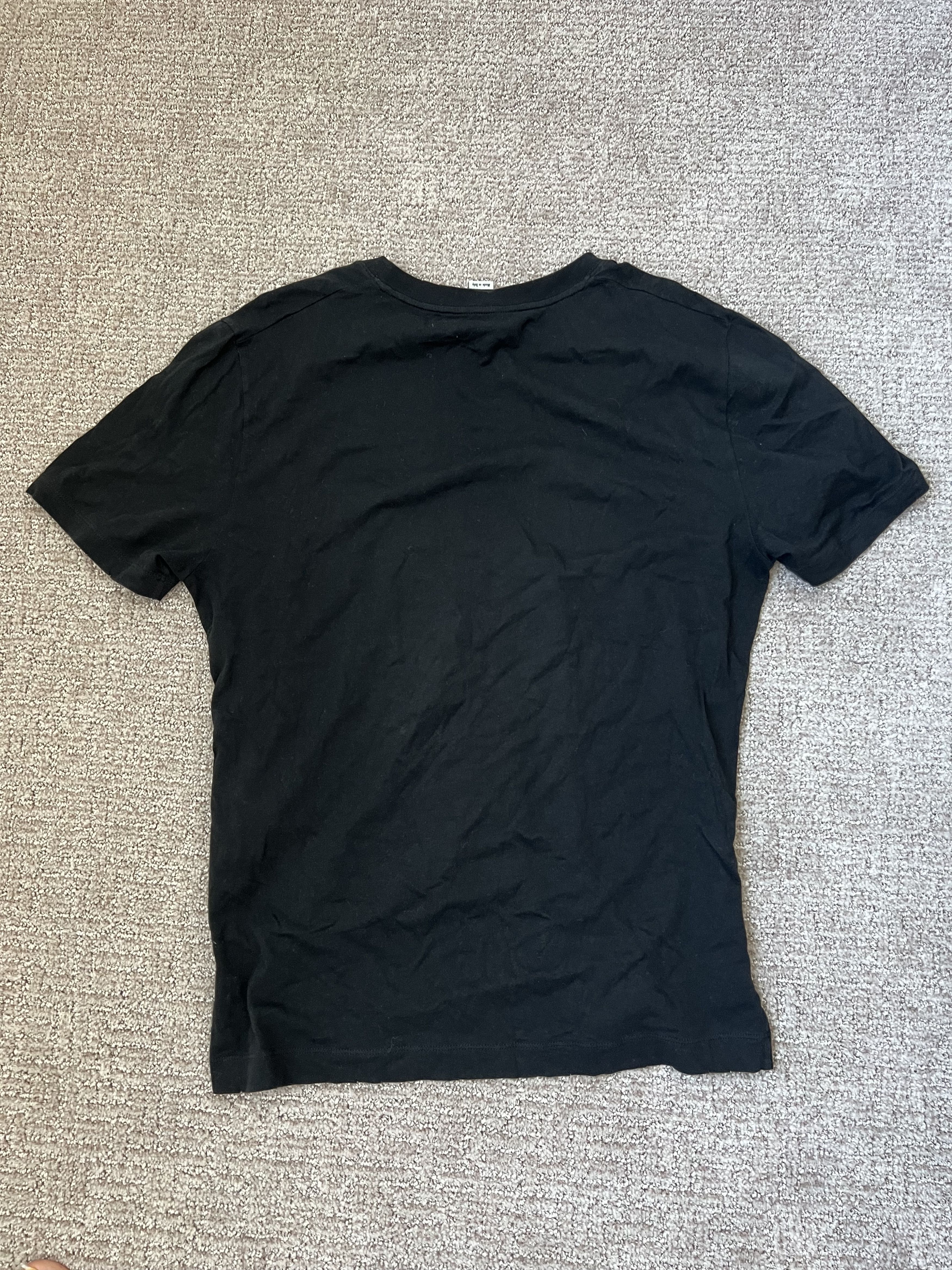 Gucci Gucci Logo Print Black T-Shirt (Size S, Made in Italy) Size US S / EU 44-46 / 1 - 2 Thumbnail