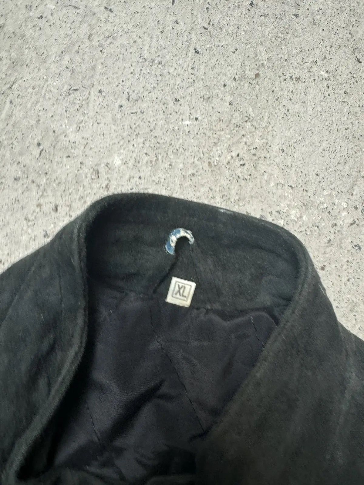 Vintage Vintage Y2K Black Leather Suide Opium Hearts Style Jacket Size US XL / EU 56 / 4 - 5 Thumbnail
