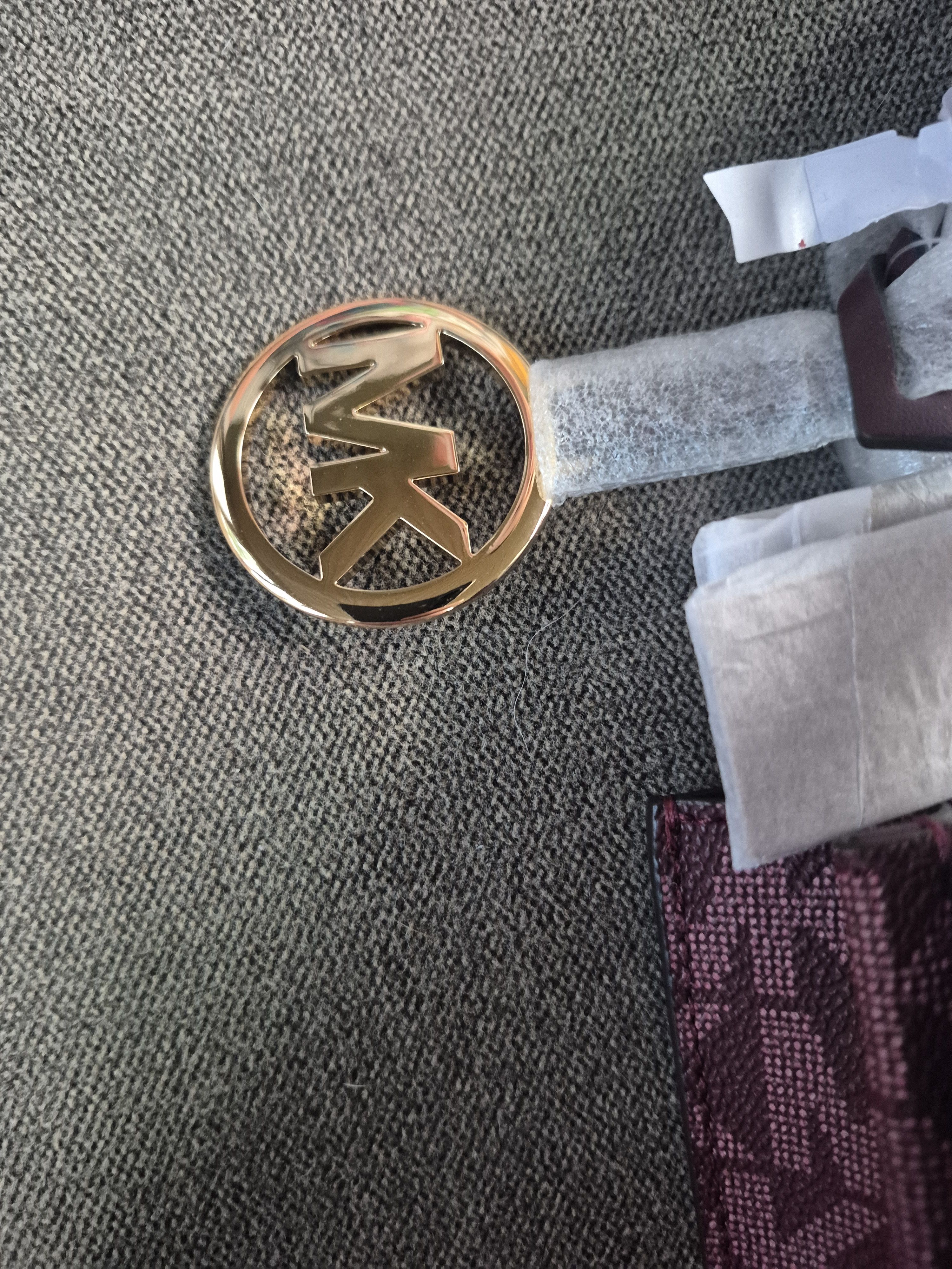 Michael Kors Michael Kors Mercer Two-Tone Logo Crossbody Bag $398 MSRP Size ONE SIZE - 5 Thumbnail