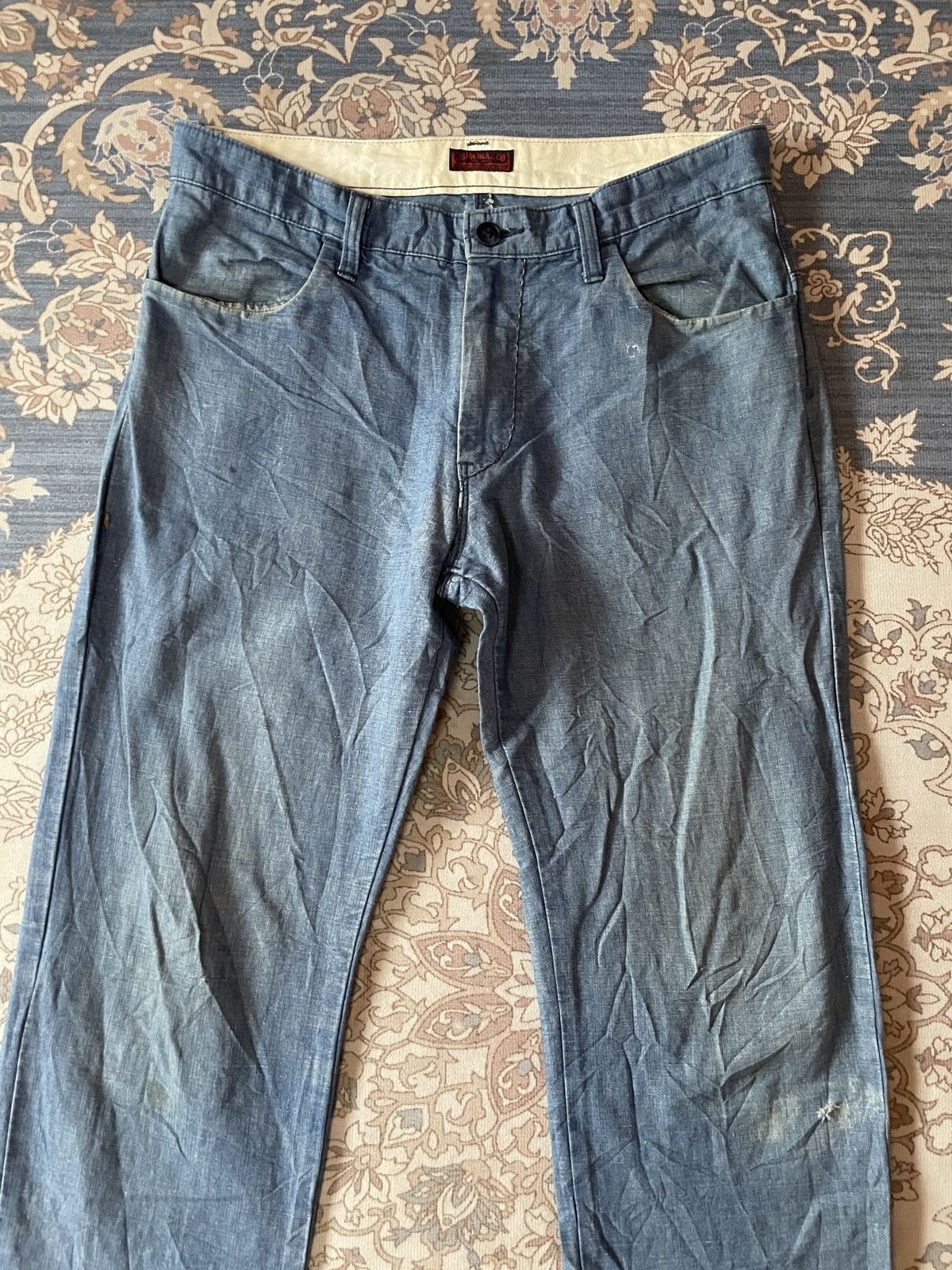 Johnbull JohnBull Japan Kojima Genes Fatigue Baker Pants Workwear W34 Size US 33 - 3 Thumbnail