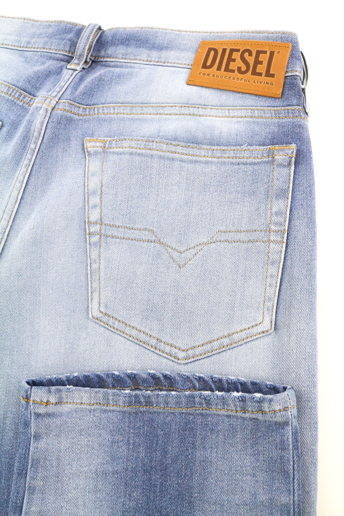 Diesel D-MIHTRY 009NF W32/L34 Straight Stretch Jeans 40182 Size US 32 / EU 48 - 5 Thumbnail
