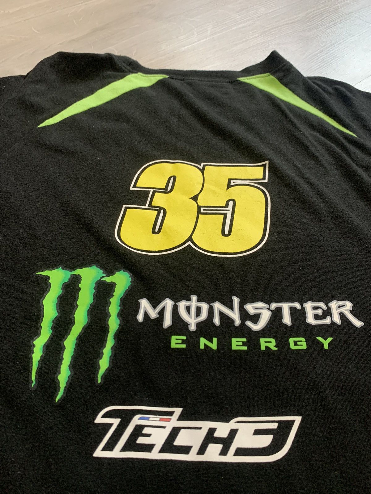 Yamaha Crutchlow 35 T Shirt Monster Energy Tech3 Racing Bike Size US M / EU 48-50 / 2 - 11 Thumbnail