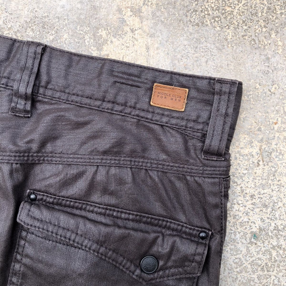 Japanese Brand × Nicole Club NICOLE CLUB For Men Utility Multipocket Pants Size US 33 - 9 Thumbnail