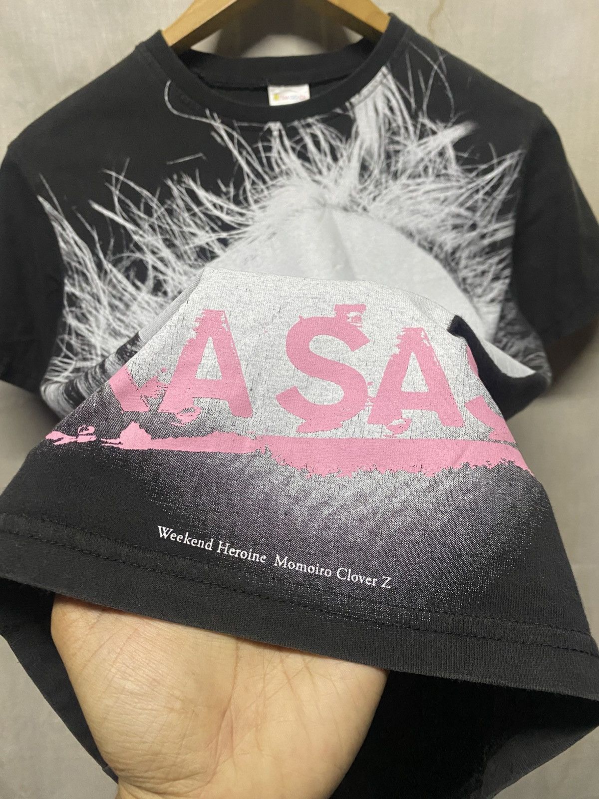 Band Tees Ayaka Sasaki J-Pop Idol Overprint Tee Size S / US 4 / IT 40 - 3 Thumbnail