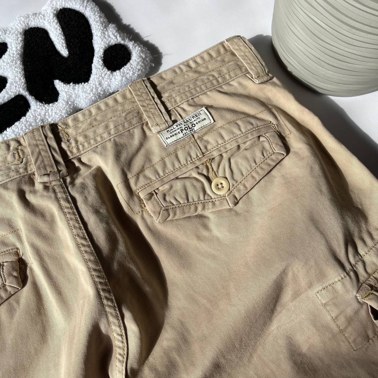 Polo Ralph Lauren × Vintage Polo Ralph Lauren Cargo Shorts Size US 36 / EU 52 - 4 Thumbnail