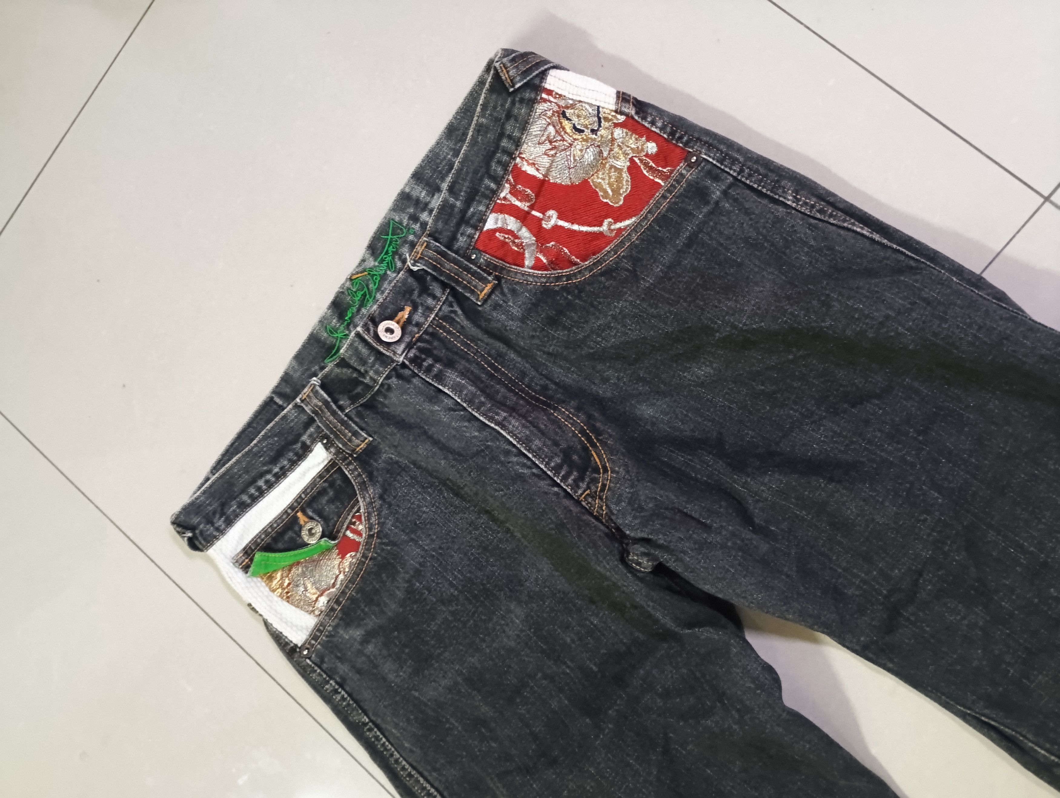 Designer × Japanese Brand Juvenile delinquent Japanese jeans Size US 35 - 3 Thumbnail