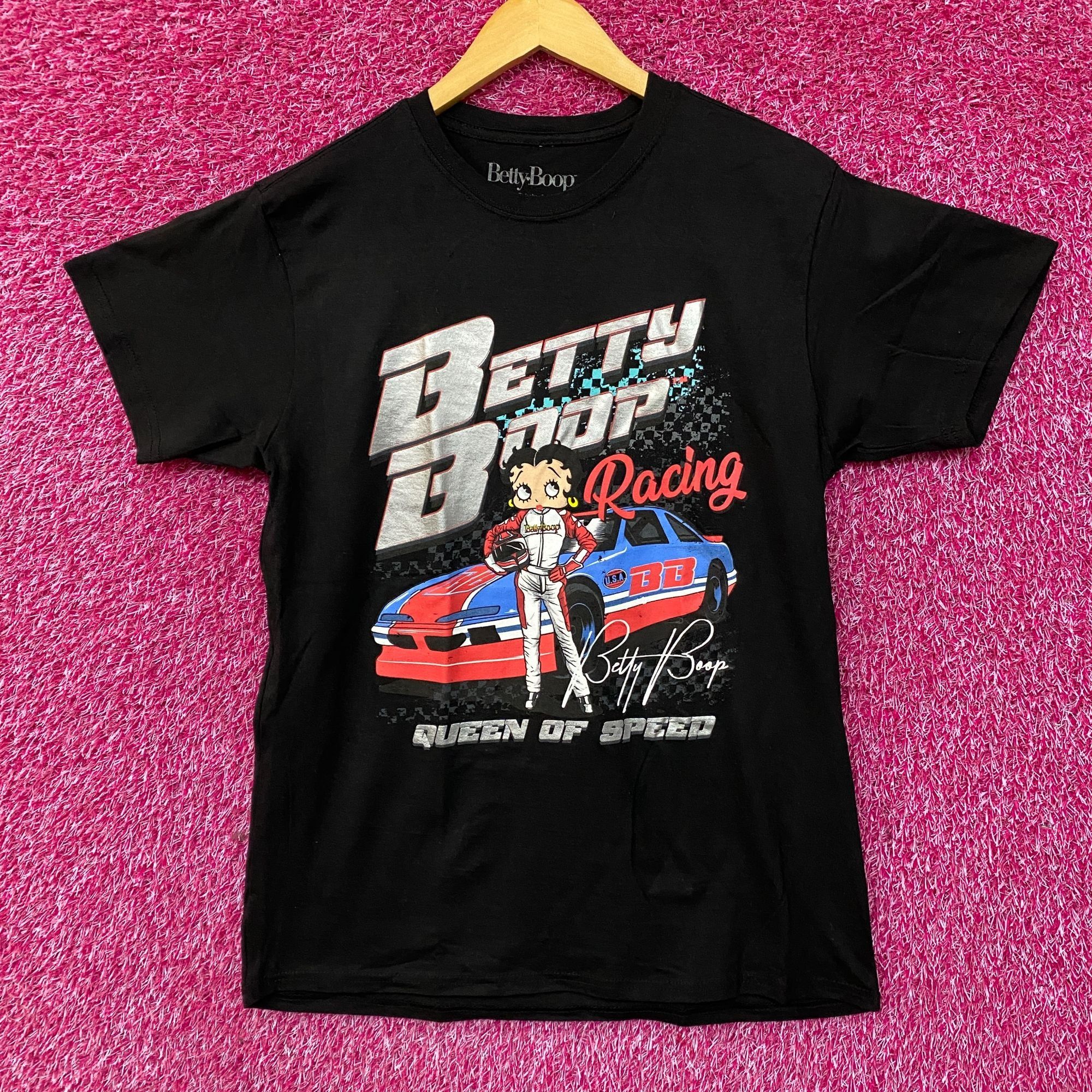 Other Betty Boop Racing Queen of Speed T-Shirt XL Size US XL / EU 56 / 4 - 1 Thumbnail